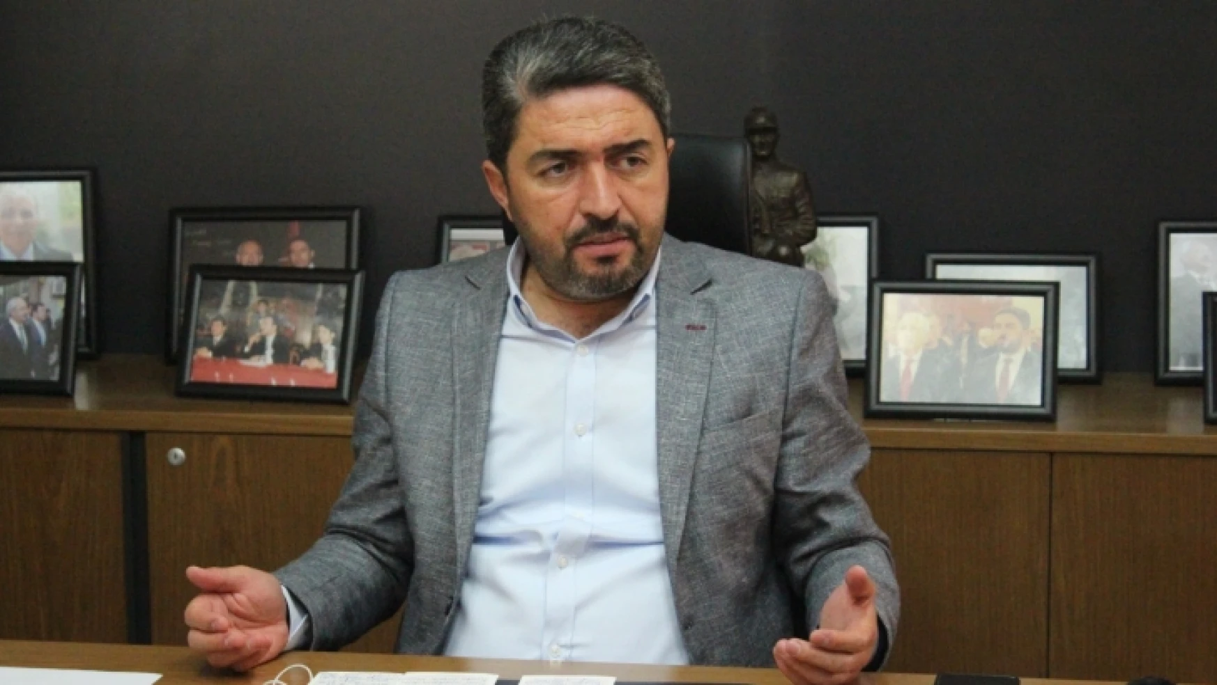 CHP İl Başkanı Enver Kiraz, Cumhurbaşkanının Malatya'ya gelişini değerlendirdi.