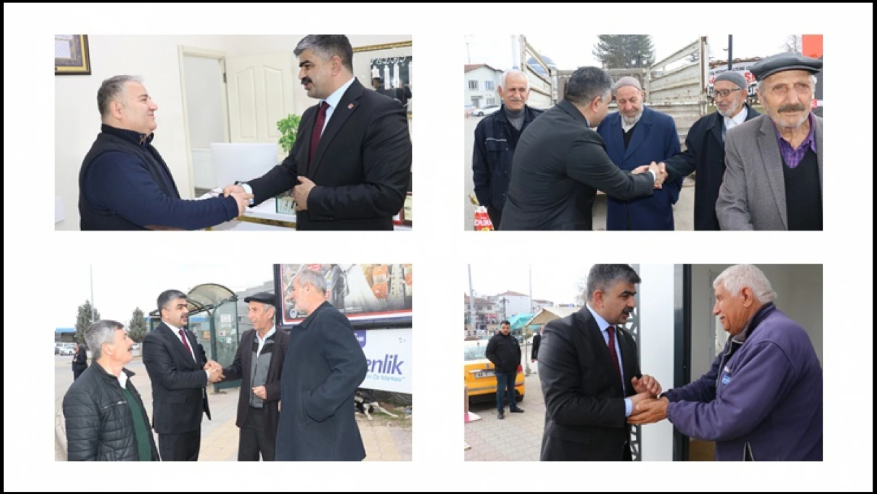 CHP'li Karakuş , Eskimalatya Merkez ve Çatyol  konteyner çarşı ziyaretlerinde  esnafla buluştu