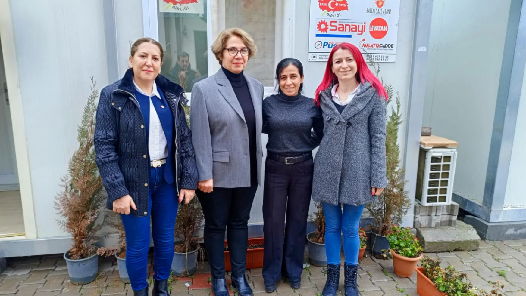 CHP Malatya İl Kadın Kollarından  ABYB'ye Ziyaret
