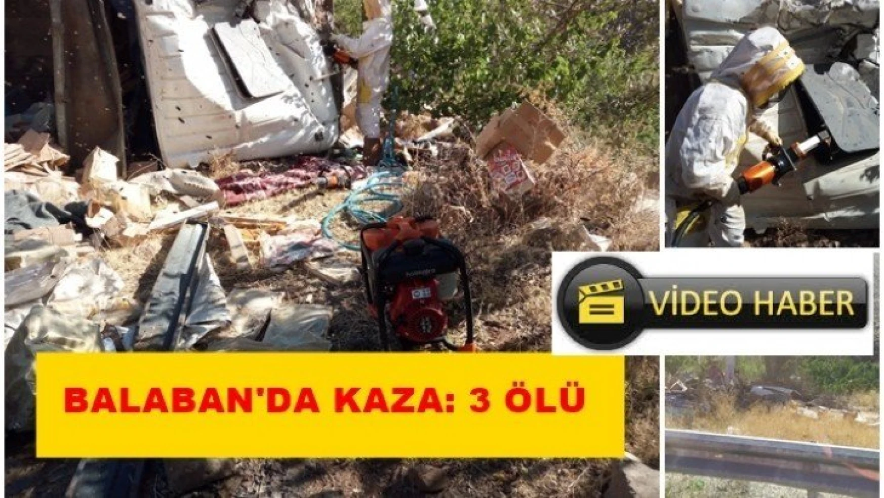 Daren Balaban'da Kaza: 3 Ölü