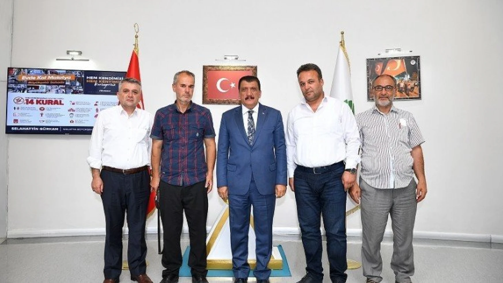 DEMARD Şube Başkanlarından Başkan Gürkan'a ziyaret