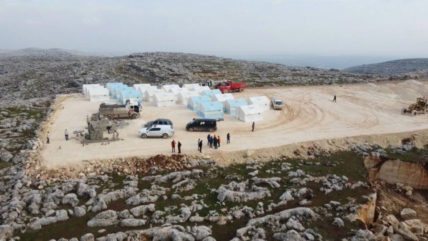 Deniz Feneri Derneği İdlib'e 'İdlib Deniz Feneri Köyü' inşa ediyor