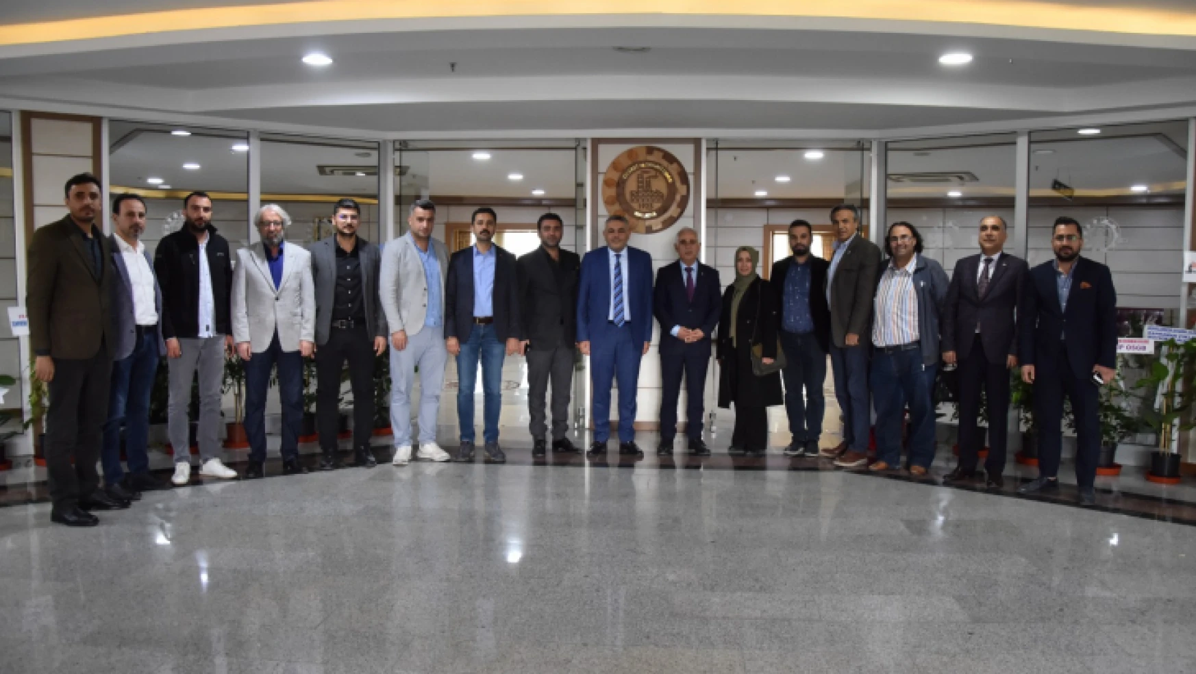 Deva Partisinden Malatya Ticaret Ve Sanayi Odası Başkanı Oğuzhan Ata Sadıkoğlu'na Hayırlı Olsun Ziyareti
