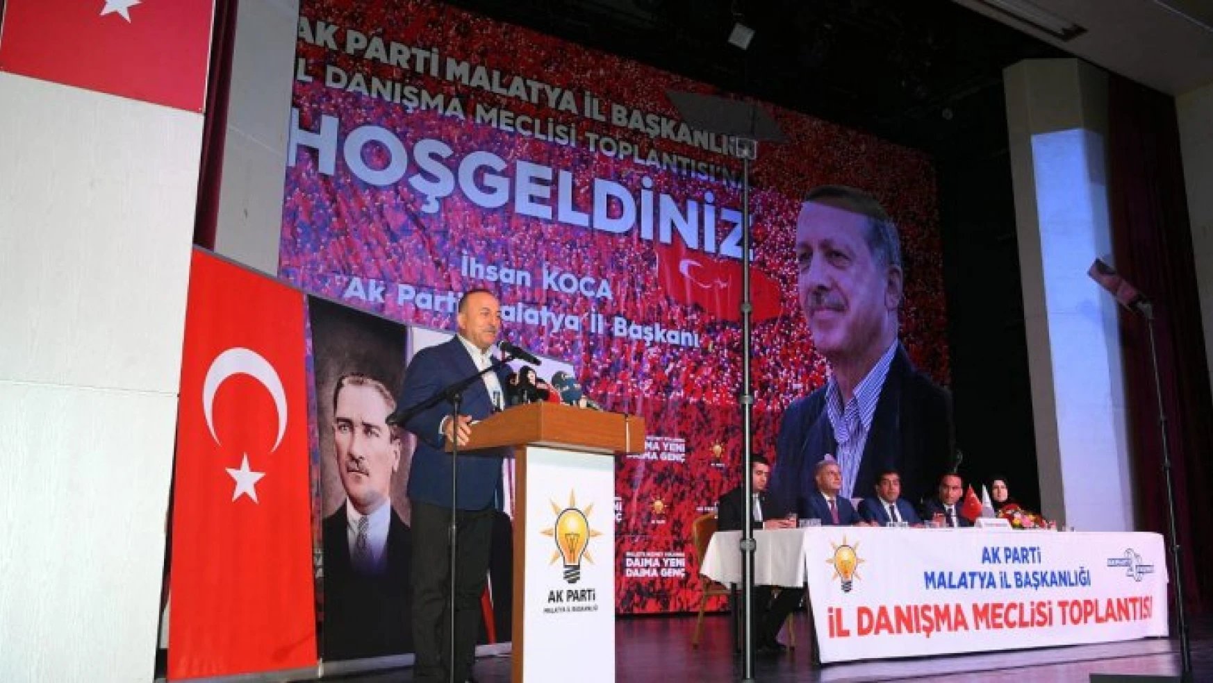 Dışişleri Bakanı Mevlüt Çavuşoğlu Malatya'da