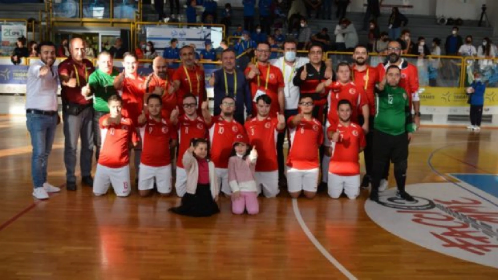 Down Sendromlular Futsal Milli Takımı'mız Avrupa şampiyonu oldu