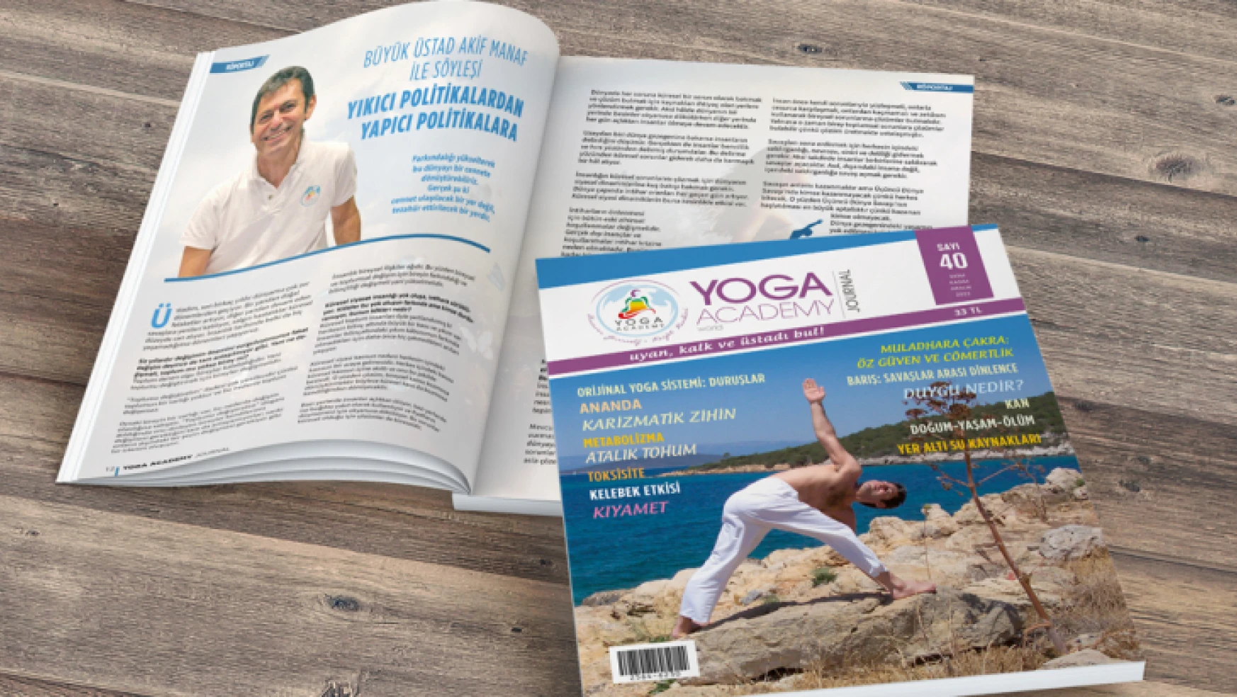 Dünyanın İlk Ve Tek Gerçek Yoga Dergisinin 40. Sayısı Çıktı!