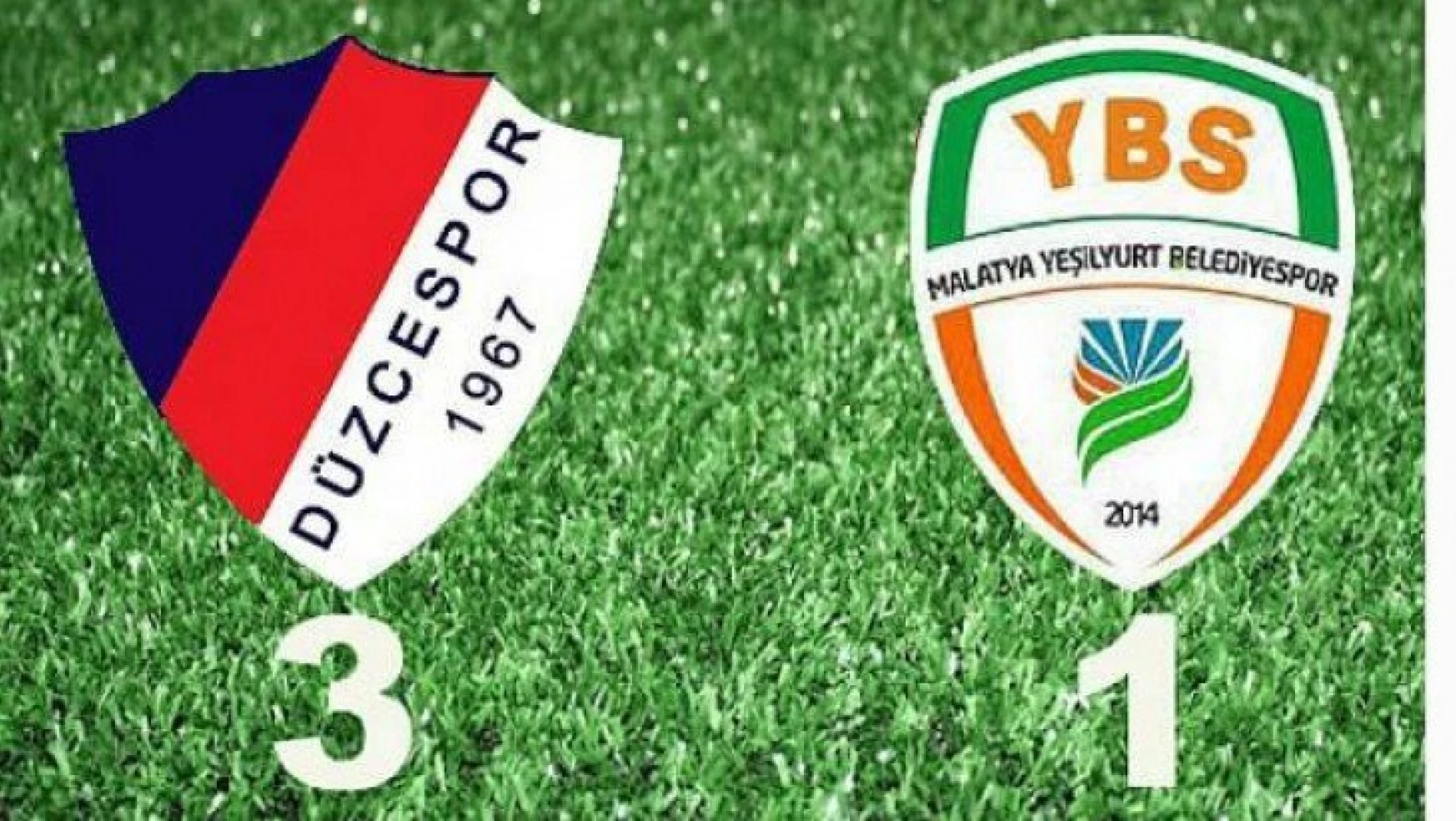 Düzcespor-Malatya Yeşilyurt Belediyespor  3-1