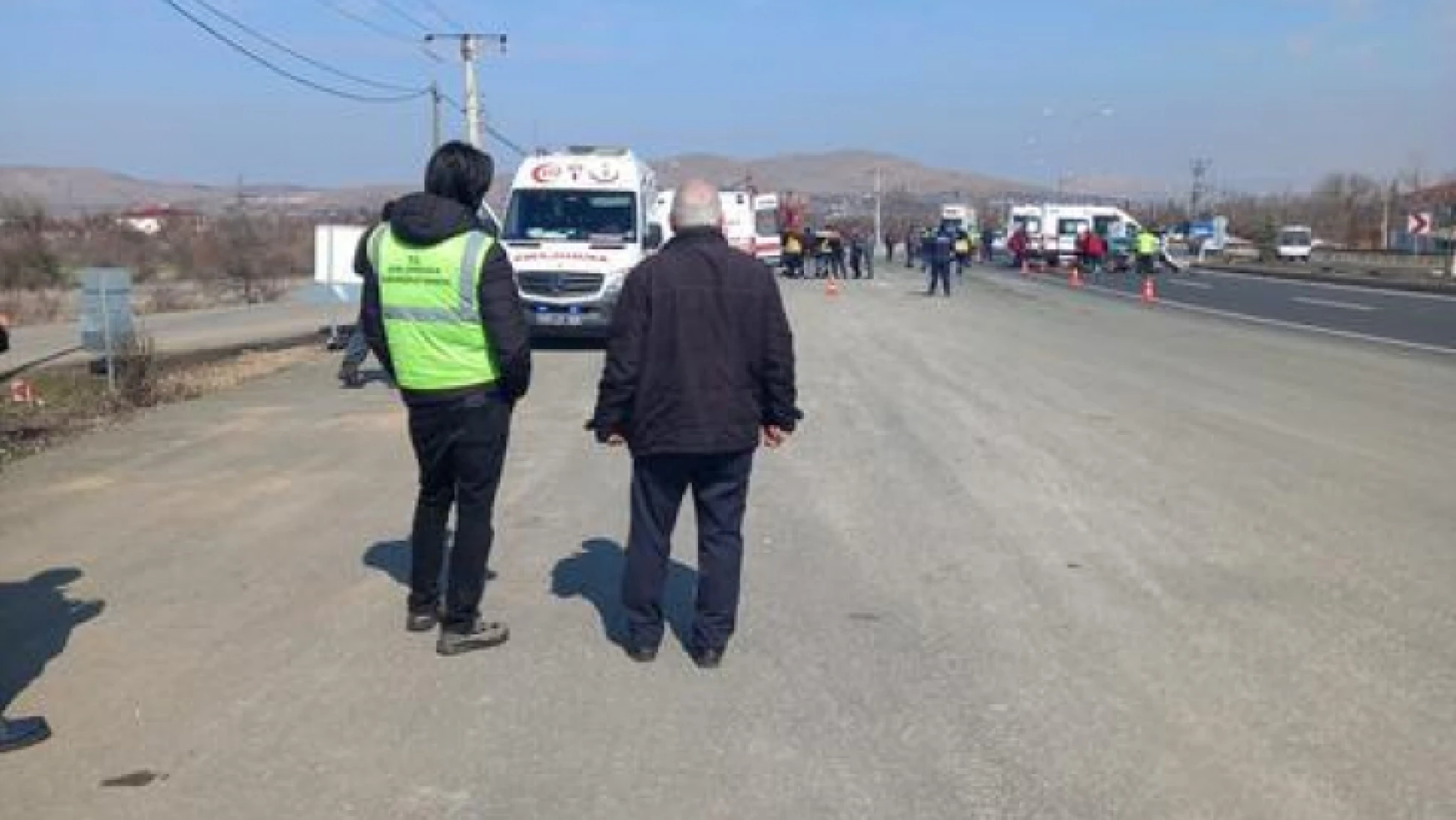 Elazığ – Malatya Yolunda Feci Zincirleme Trafik Kazası! 1 Kişi Öldü, 4 Kişi Ağır Yaralandı