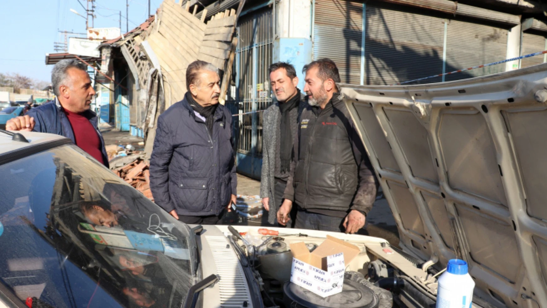 Esnafın deprem yaralarının sarılması talepleri Cumhurbaşkanı Erdoğan'a sunuldu