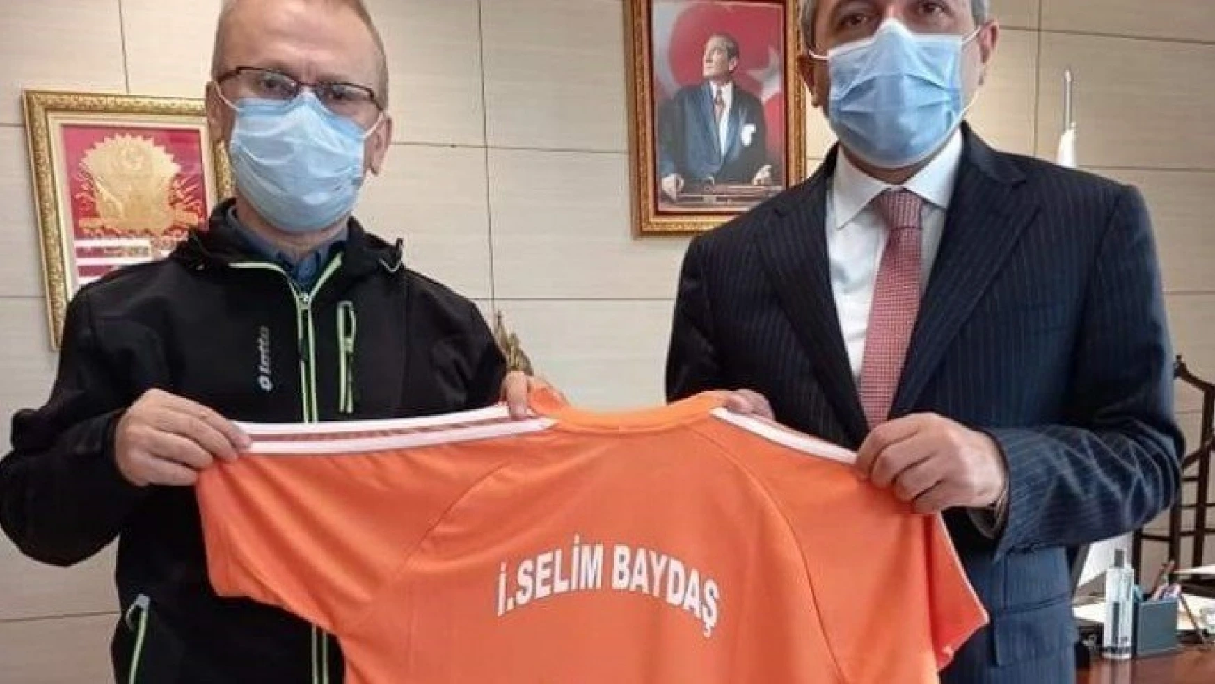 Görme Engelliler Spor Kulübü Yönetimi Bakan Yardımcısı Baydaş'ı ziyaret etti