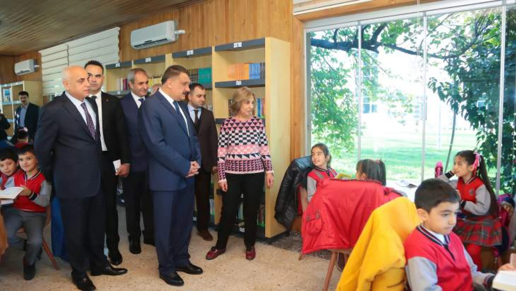 Başkan Gürkan, 'Kütüphanemiz Herkese Açıktır'