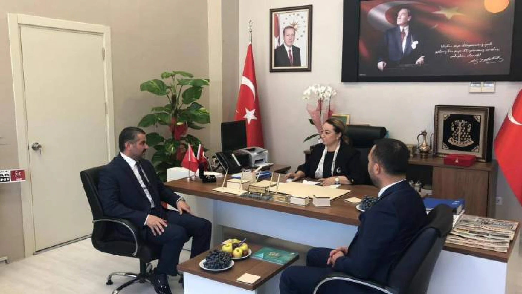 Başkan Avşar'dan Rektör Aysun Bay Karabulut'a Ziyaret