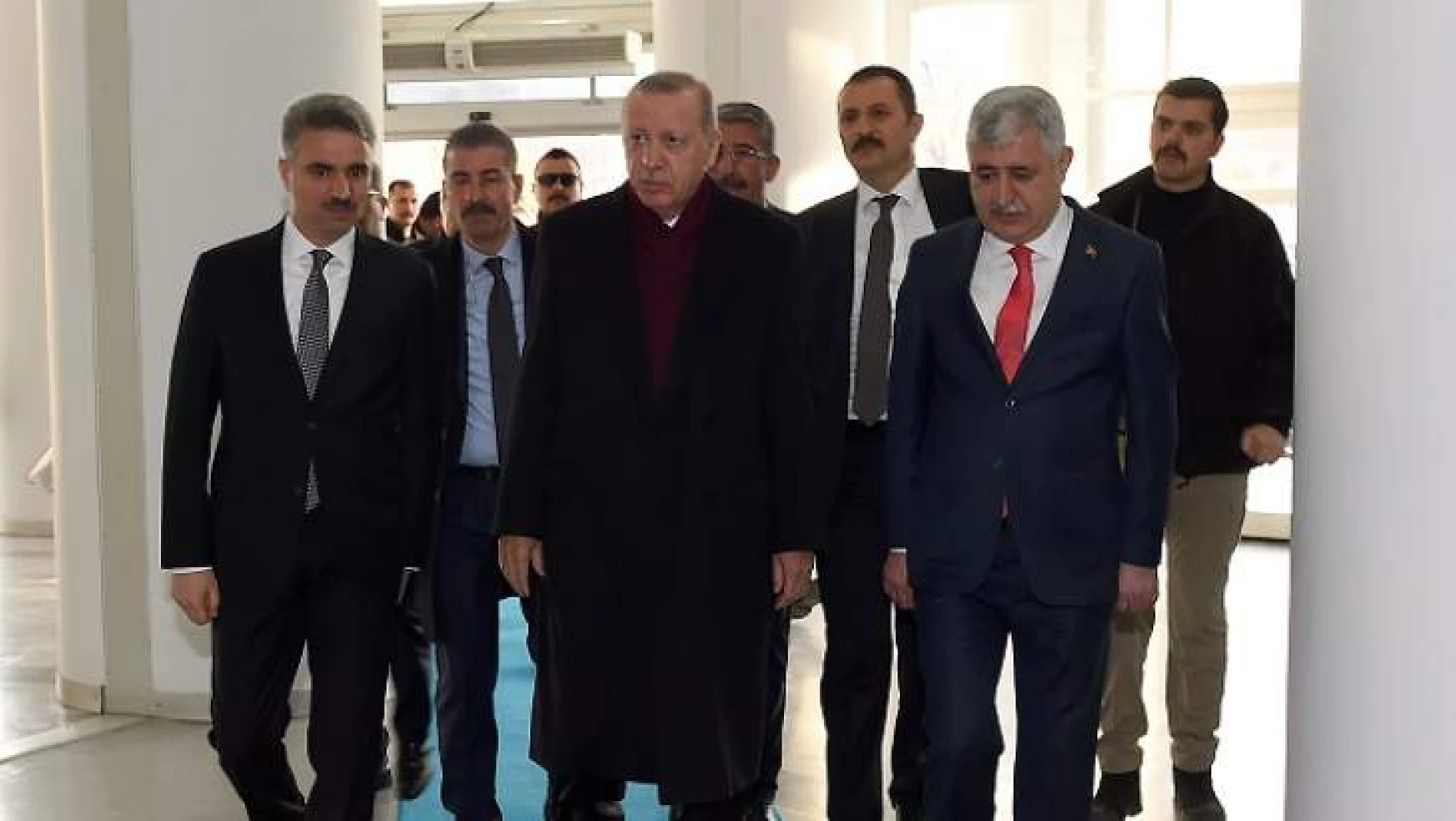 Cumhurbaşkanı Erdoğan'dan  Malatya Büyükşehir Belediyesine Ziyaret