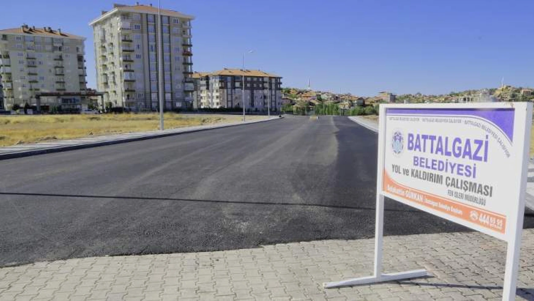 Battalgazi Belediyesi, Asfalt Çalışmalarını Aralıksız Sürdürüyor