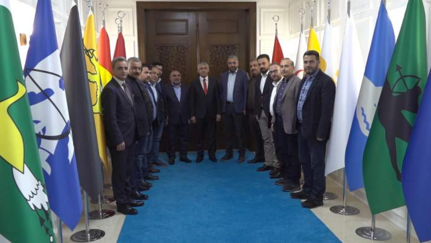 Müsiad Malatya Şube Başkanı Boyraz, Başkan Güder'i Ziyaret Etti