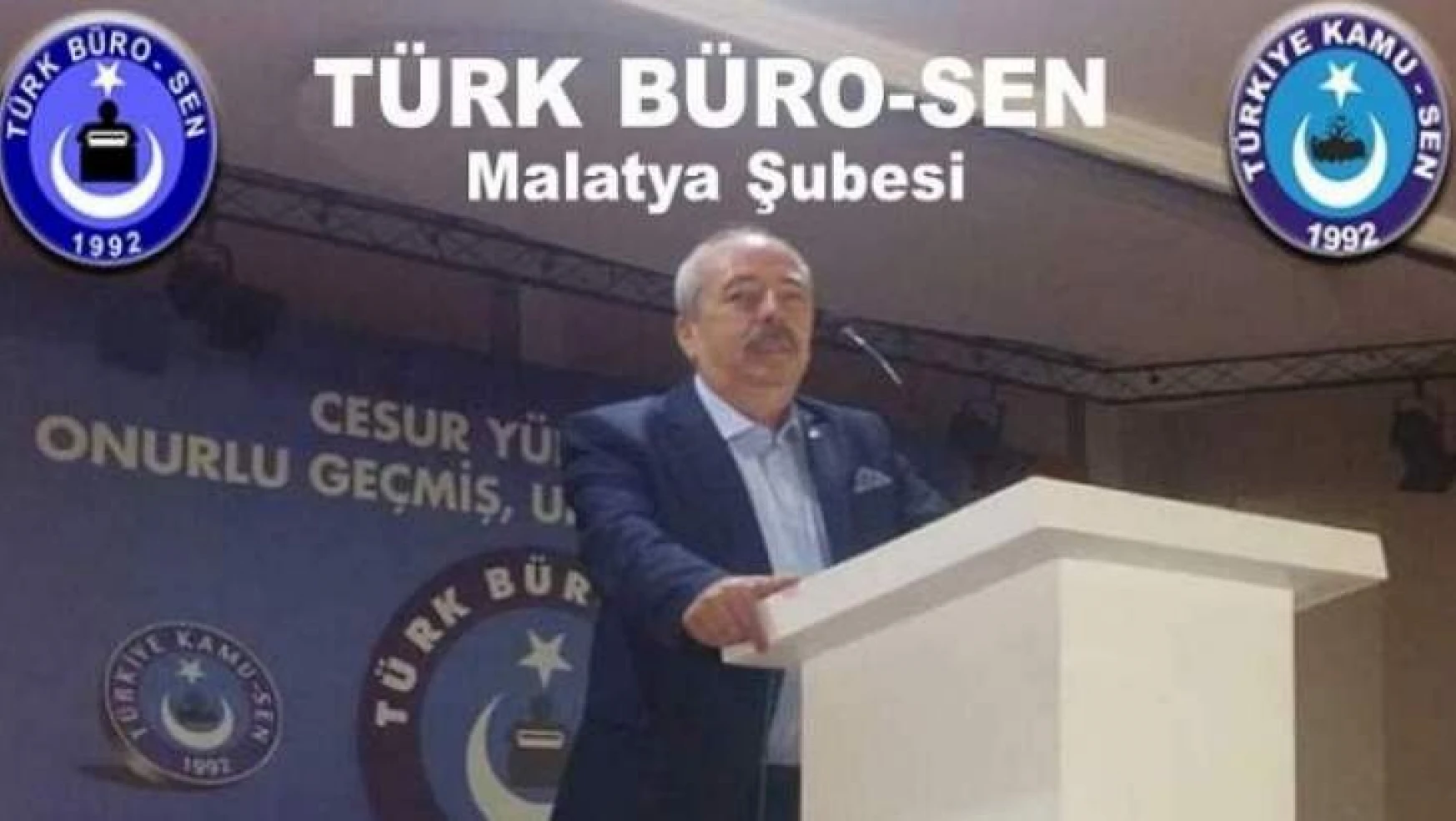 Türk Büro-Sen Malatya Şube Başkanlığı Niyazi Kara'ya Emanet
