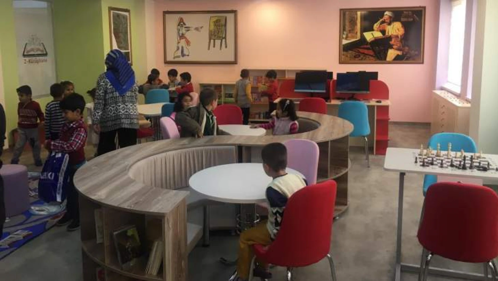Doğanşehir'de Semt Sahası ve Kütüphane Açılışı Yapıldı