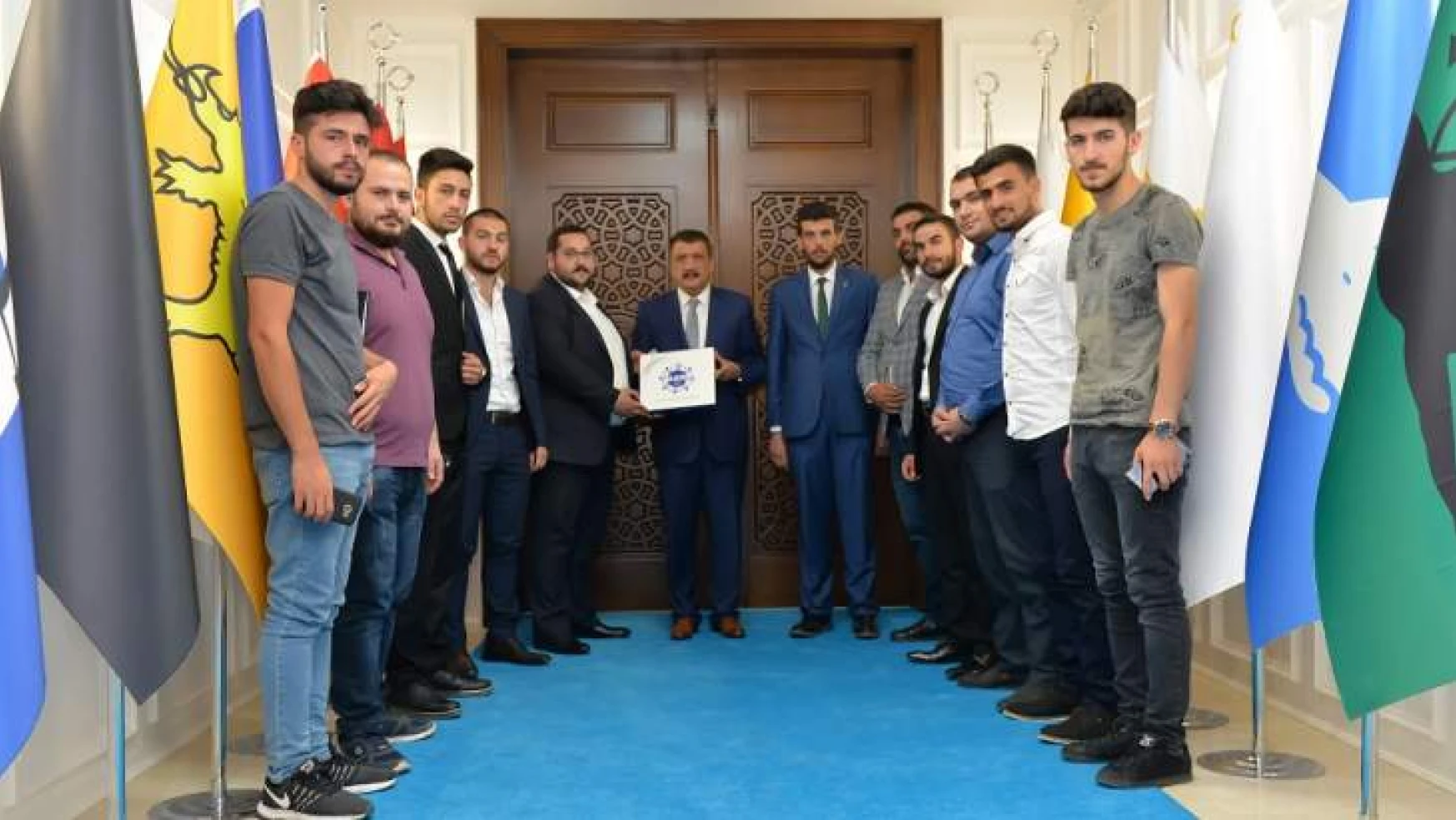Bil-Genç Derneği Başkan Gürkan'ı Ziyaret Etti