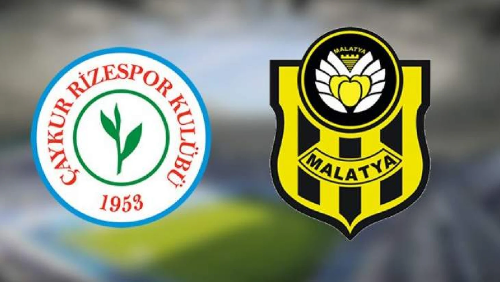 Çaykur Rizespor - Evkur Yeni Malatyaspor: 3-0