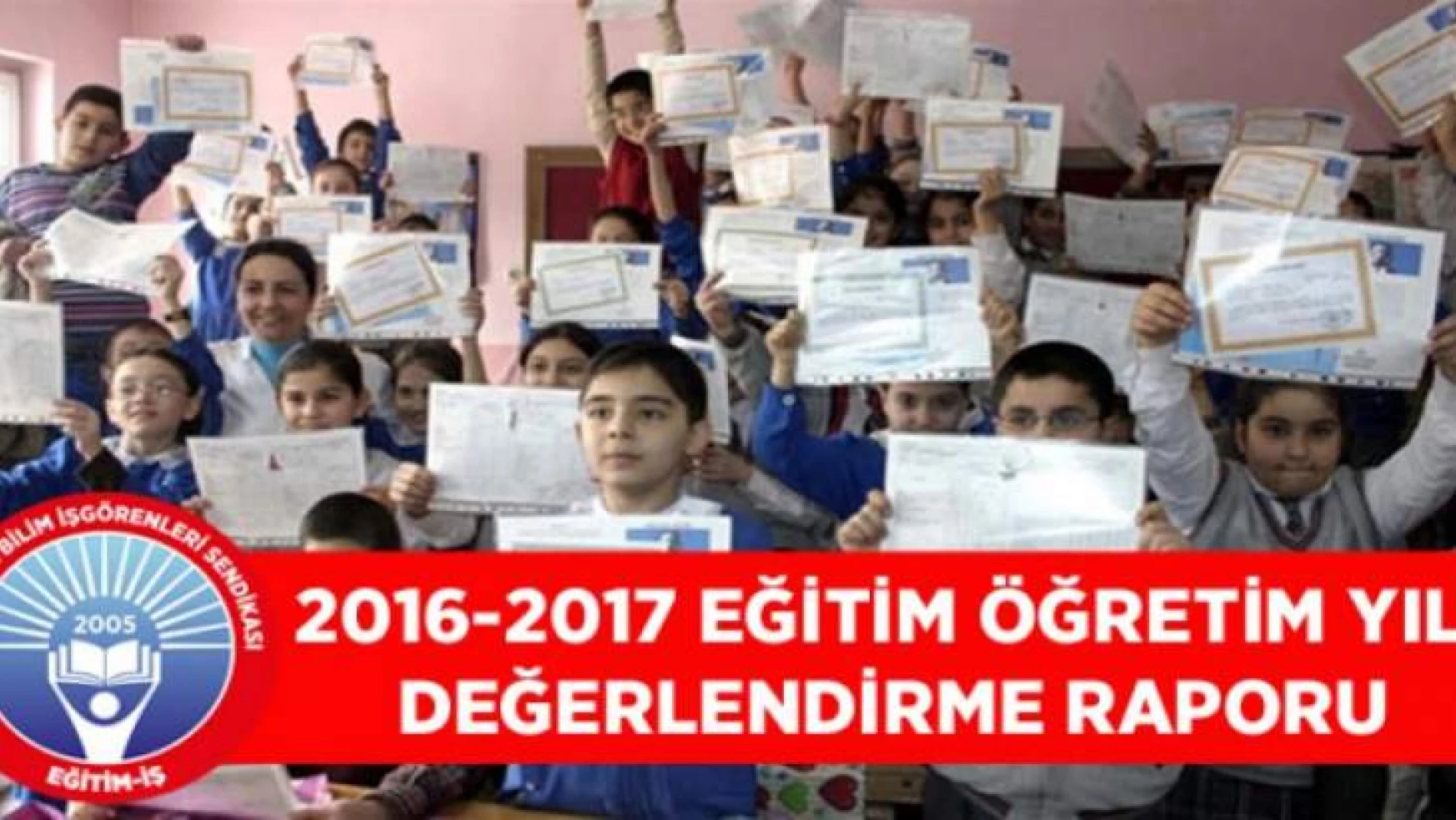 2017-2018 Eğitim Öğretim Yılı Değerlendirme Raporu