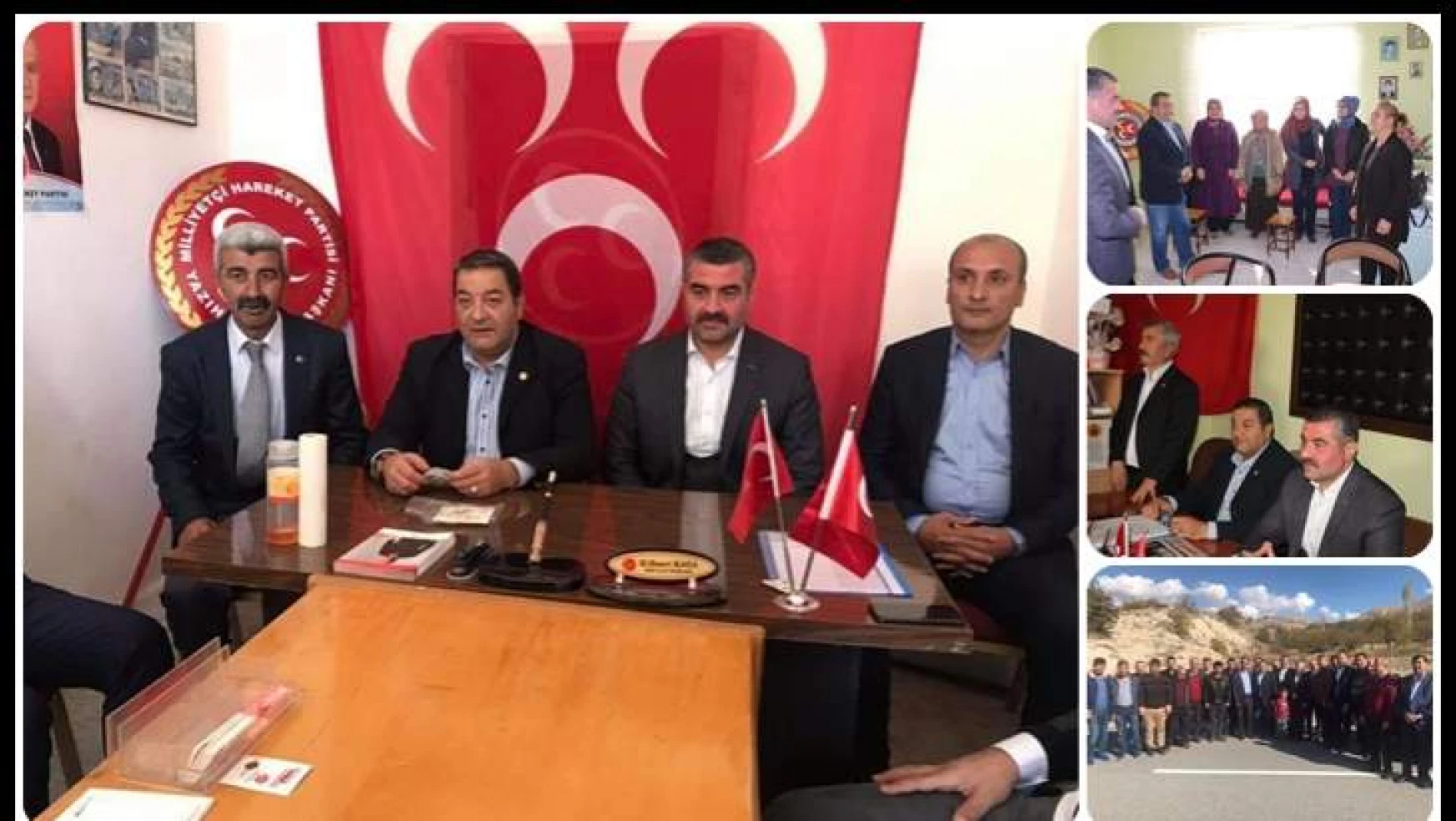 MHP Milletvekili Fendoğlu Yazıhan ve Hekimhan İlçesini ziyaretti.