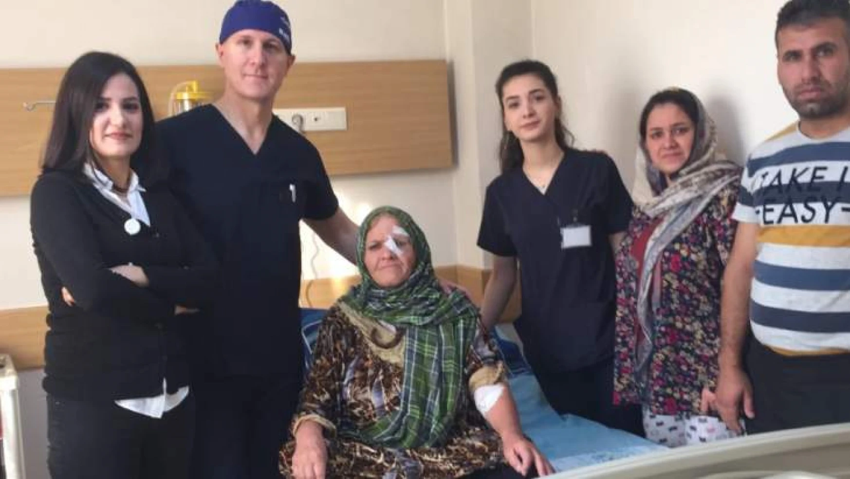 Kuzey Iraklı hasta, ameliyatla yeniden görmeye başladı