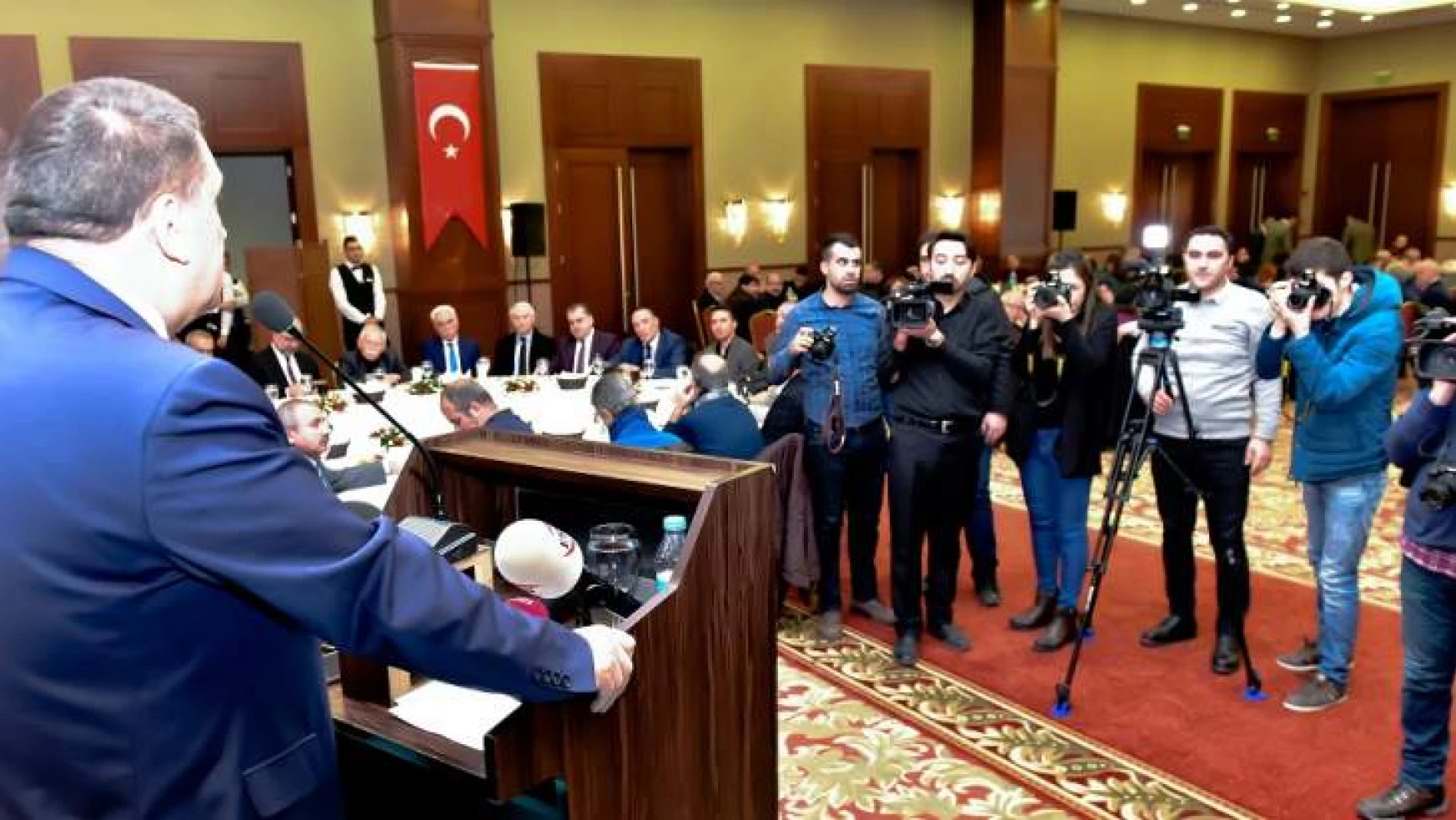 Başkan Gürkan, Yerel Ve Yaygın Medya Temsilcileri İle Bir Araya Geldi