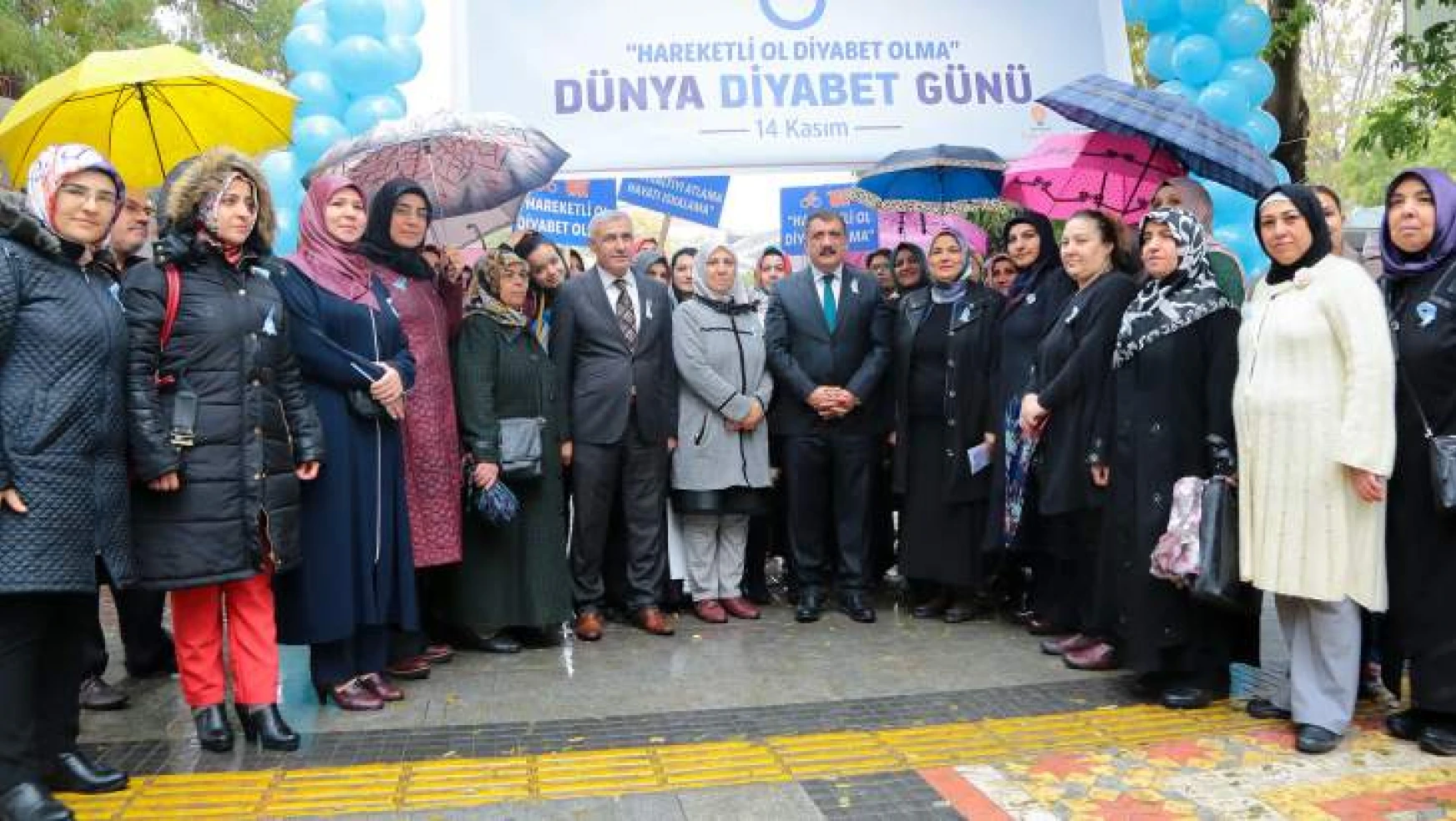 Başkan Gürkan, Dünya Diyabet Günü Yürüyüşüne Katıldı