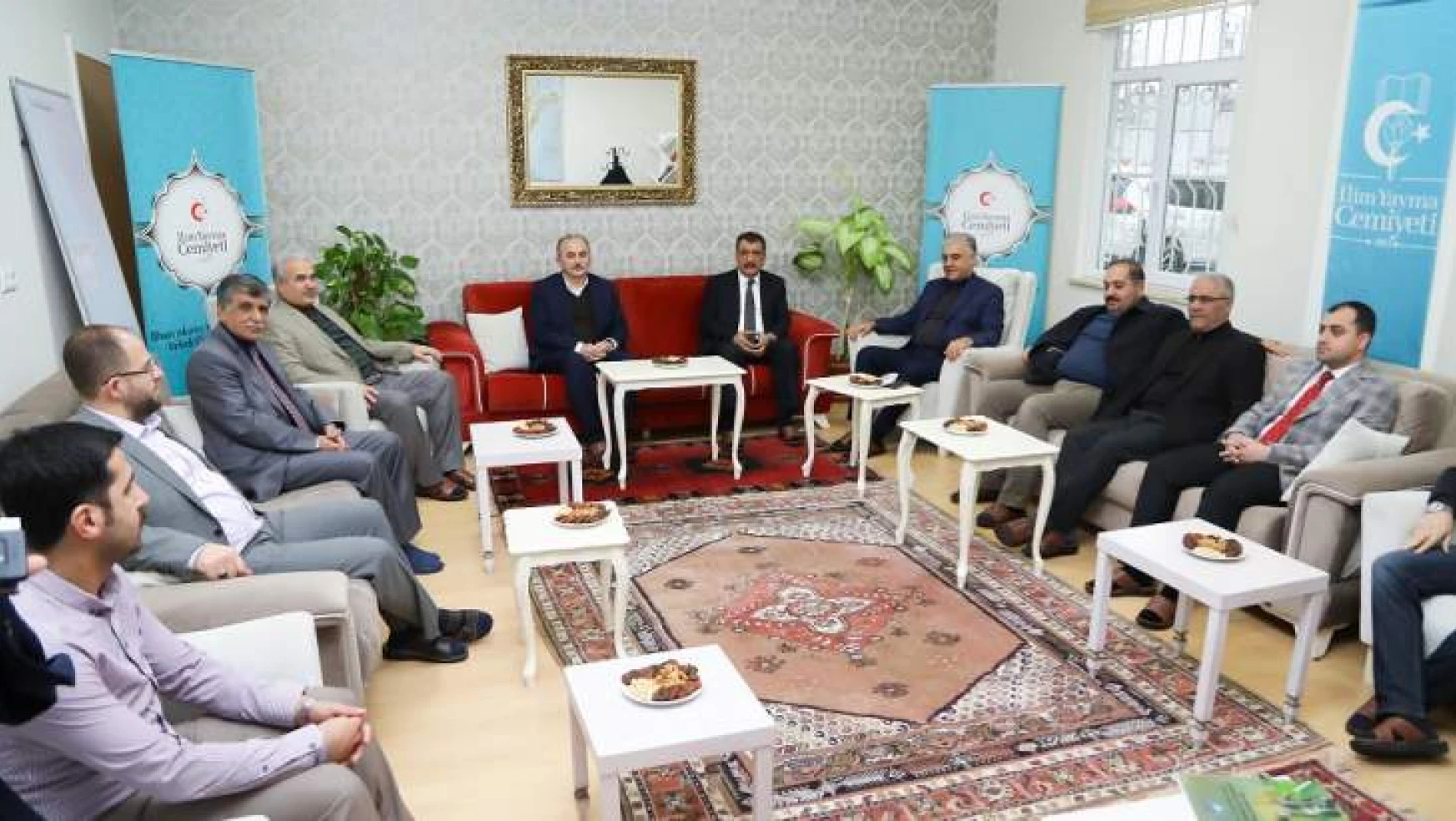 Başkan Gürkan, İlim Yayma Cemiyeti Yönetimi İle Biraraya Geldi