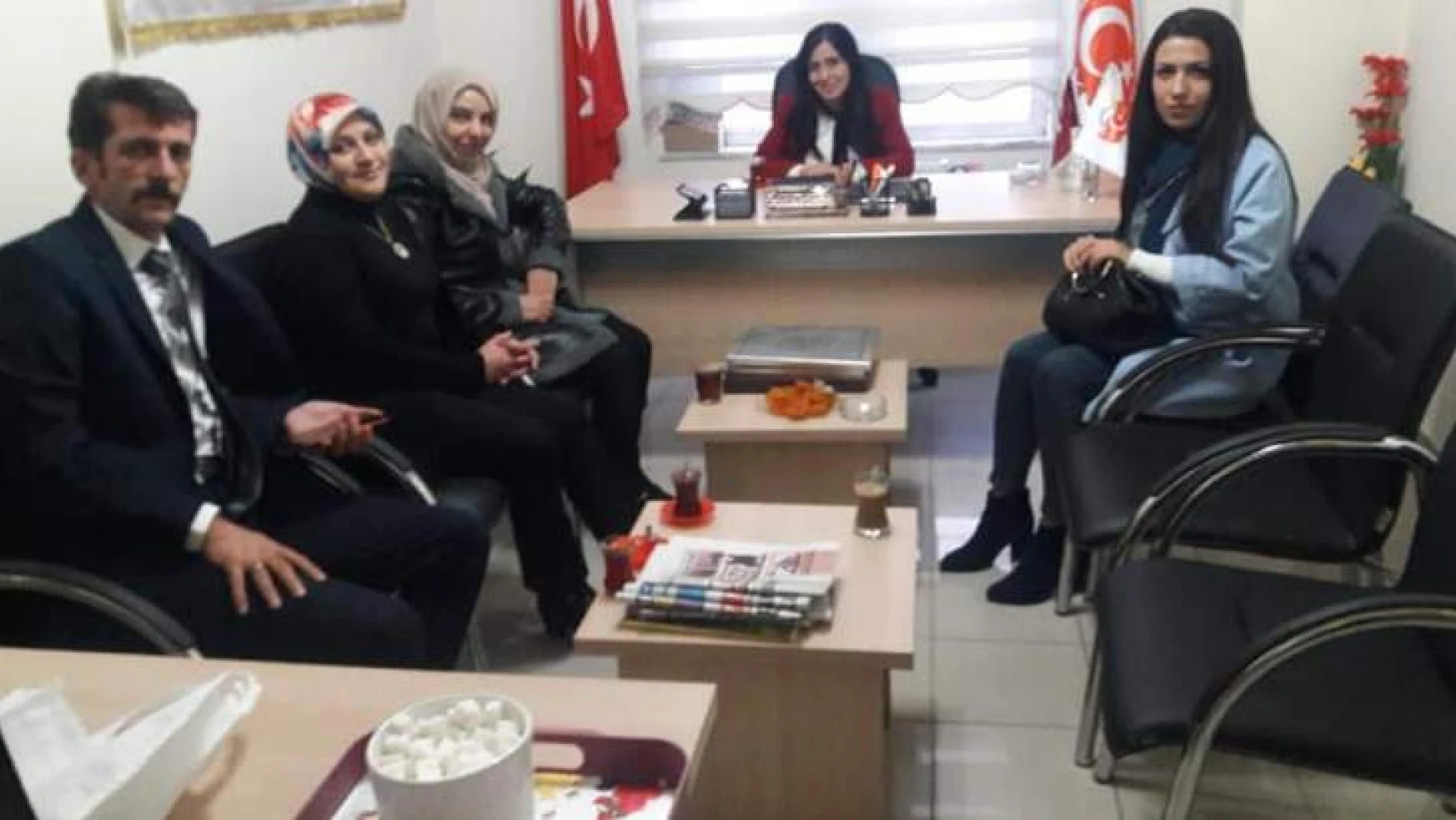 MHP Malatya Kadın Kollarından TYGD'ye Ziyaret