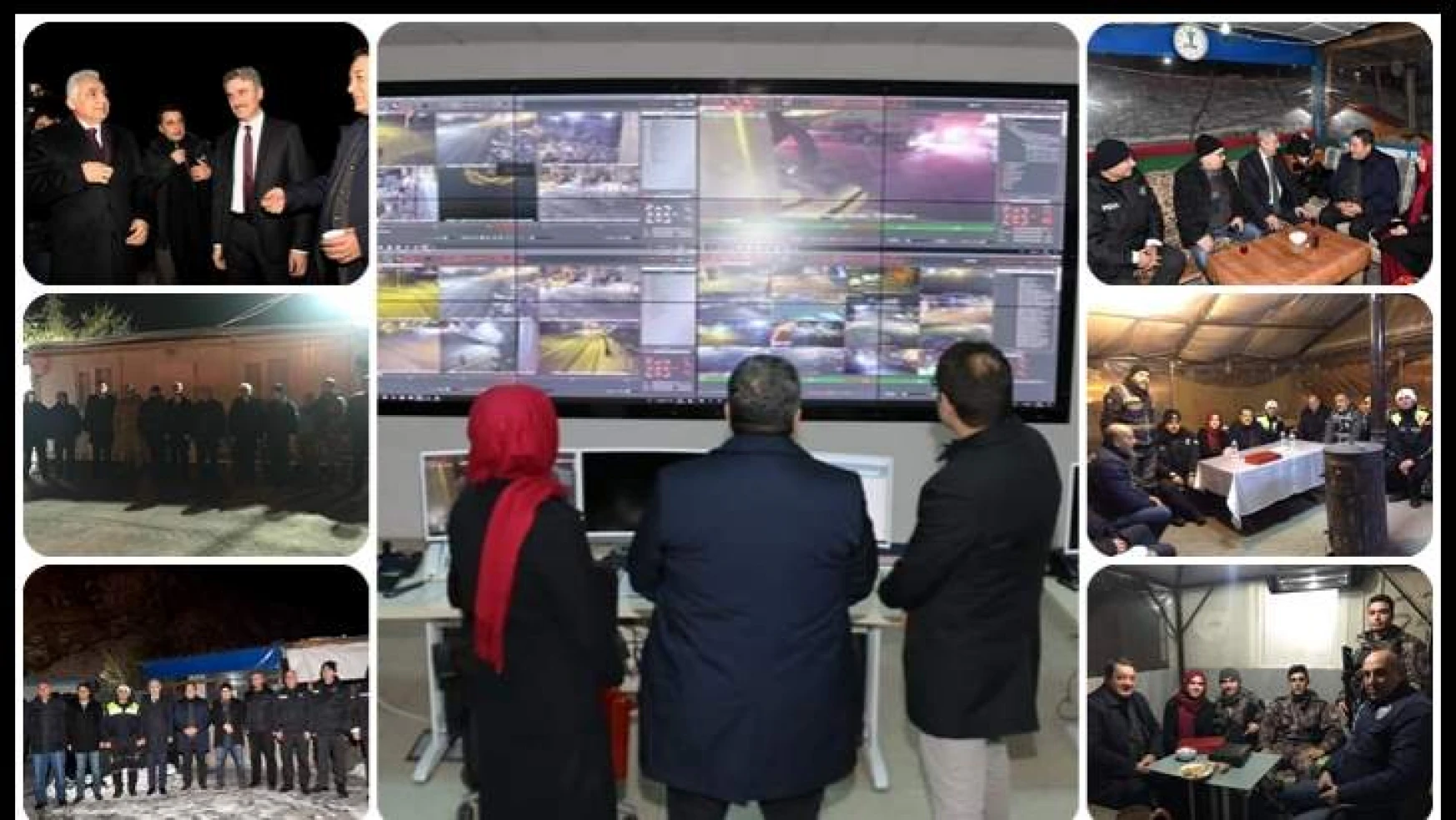 Fendoğlu 2019 Yılının İlk Dakikalarında Güvenlik Noktalarına Ziyaret Gerçekleştirdi.
