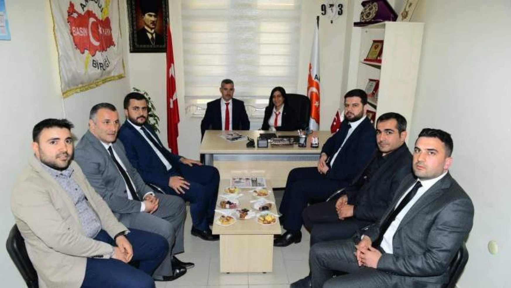 Başkan Çınar Abyb 'yi Ziyaret Etti