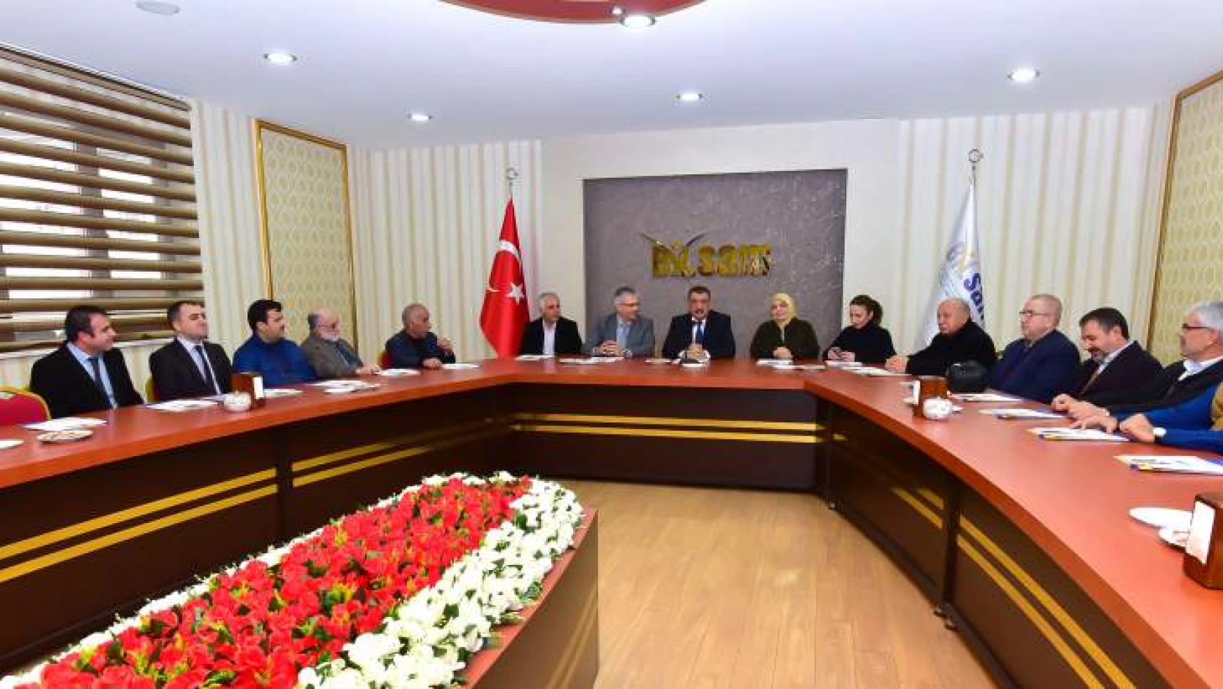 Başkan Gürkan, Bilsam Yönetim Kurulu Üyeleri İle İstişarede Bulundu