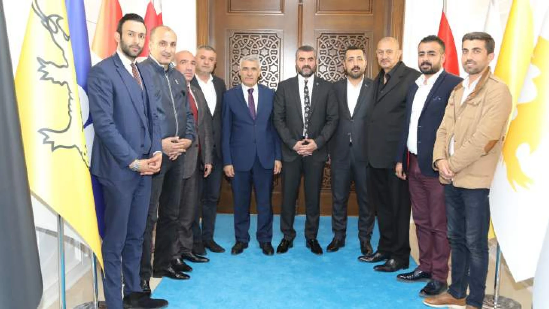 MHP İl Başkanı Avşar, Başkan Güder'i Ziyaret Etti