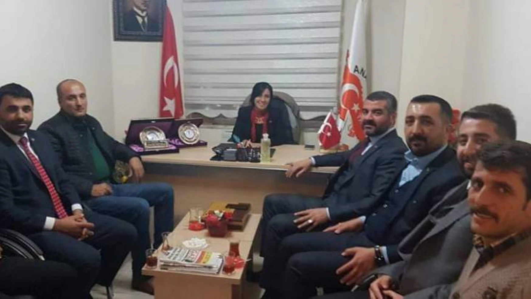 MHP  Malatya İl Yönetiminden TYGD'ye  Ziyaret