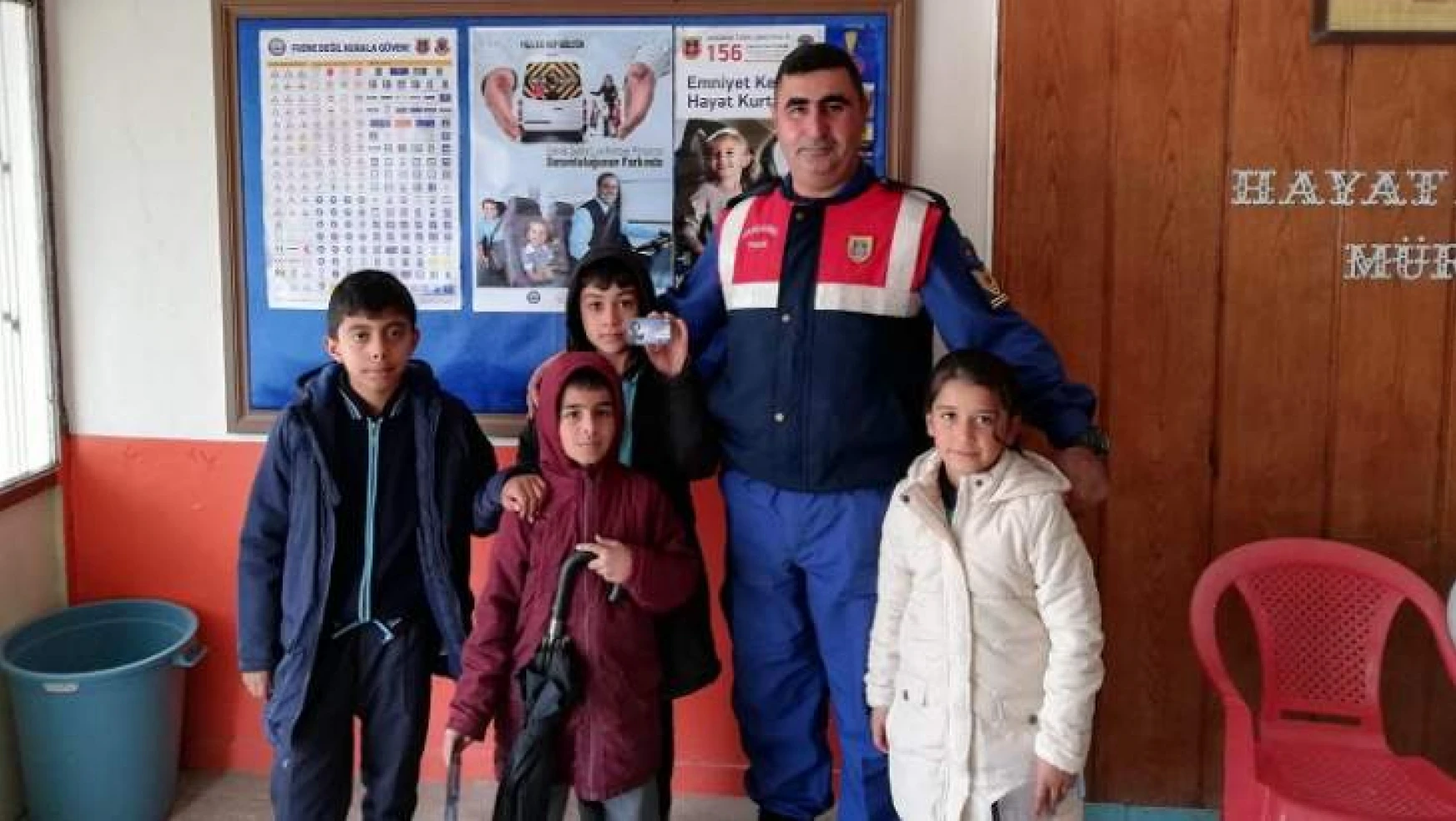 Doğanşehir Jandarma Trafik Timi, Öğrencilere Eğitim Verdi