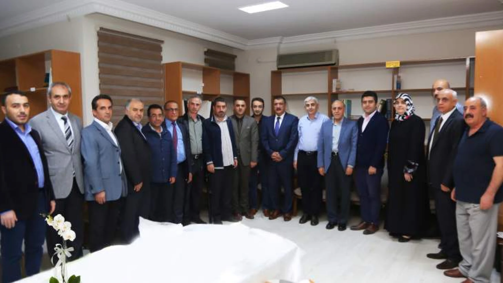 Başkan Gürkan, Malatya Tabip Odası Yönetimi İle Bir Araya Geldi