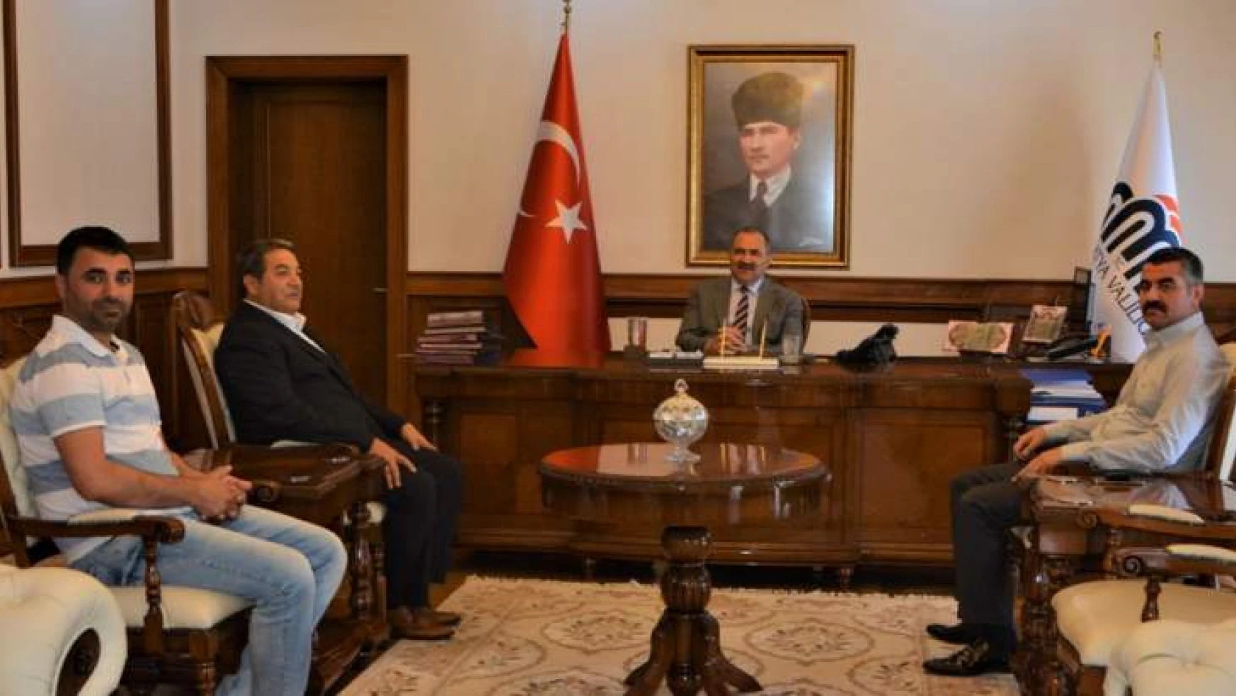 MHP Milletvekili Fendoğlu Vali Kaban'ı Ziyaret Etti