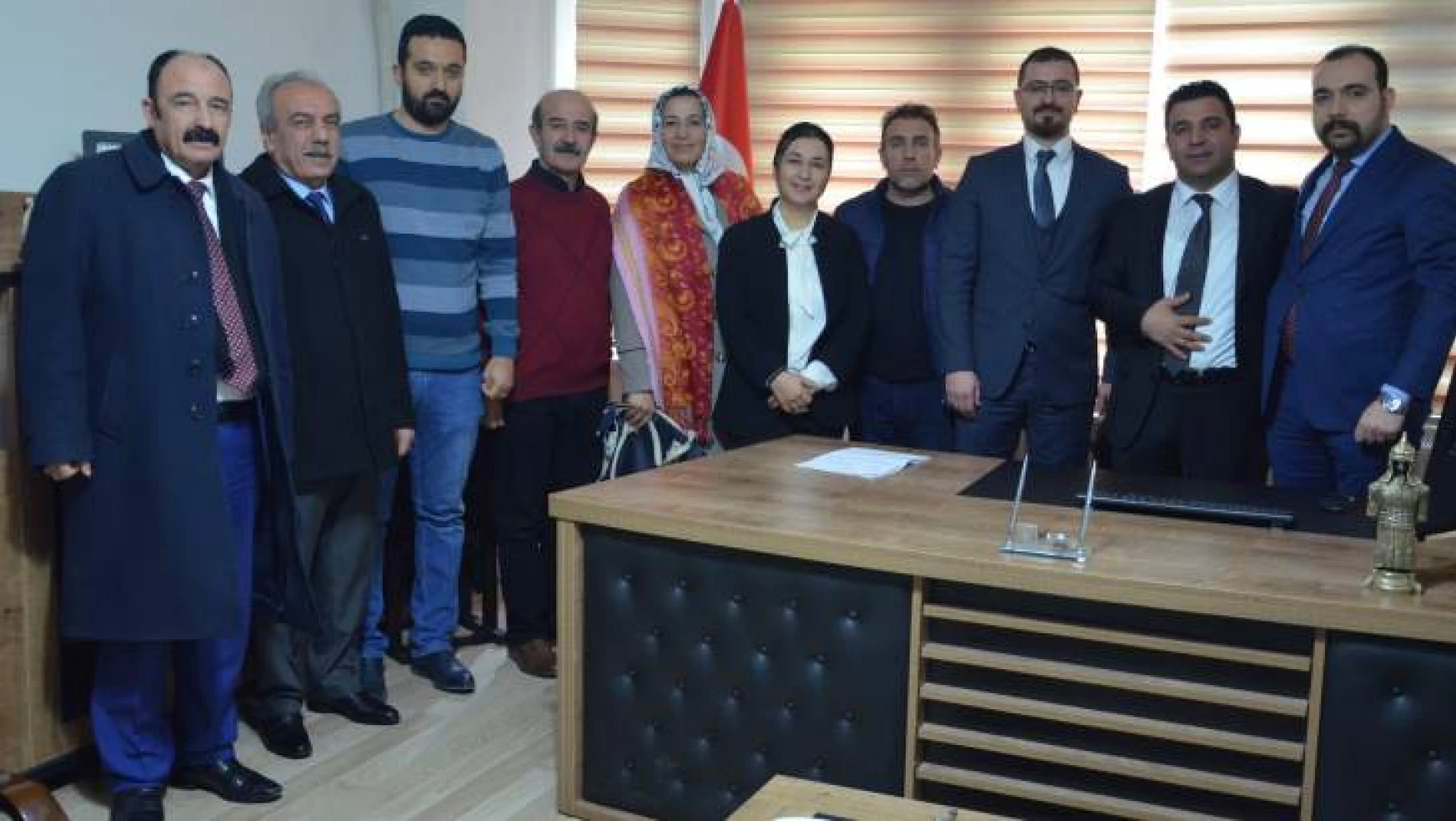 Büyükşehir Belediye Başkan Adayı Gökçe'den Türk Hukuk Enstitüsü'ne Ziyaret