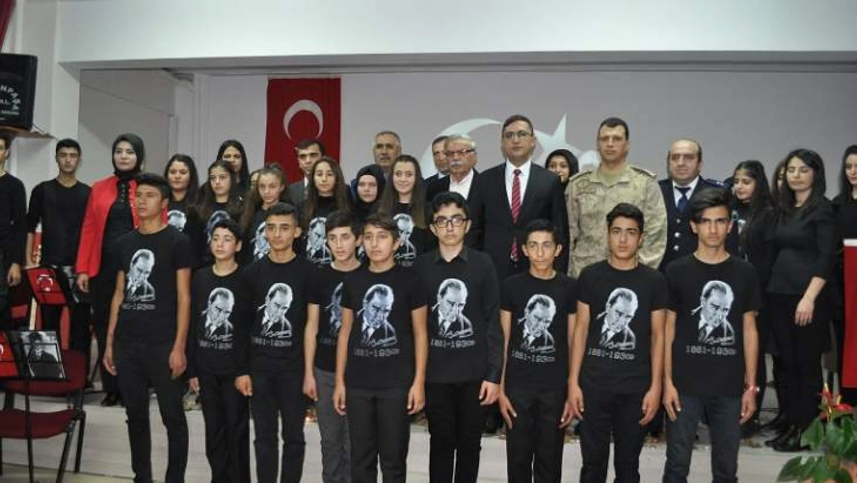 Doğanşehir İlçesinde 10 Kasım Atatürk'ü Anma programı