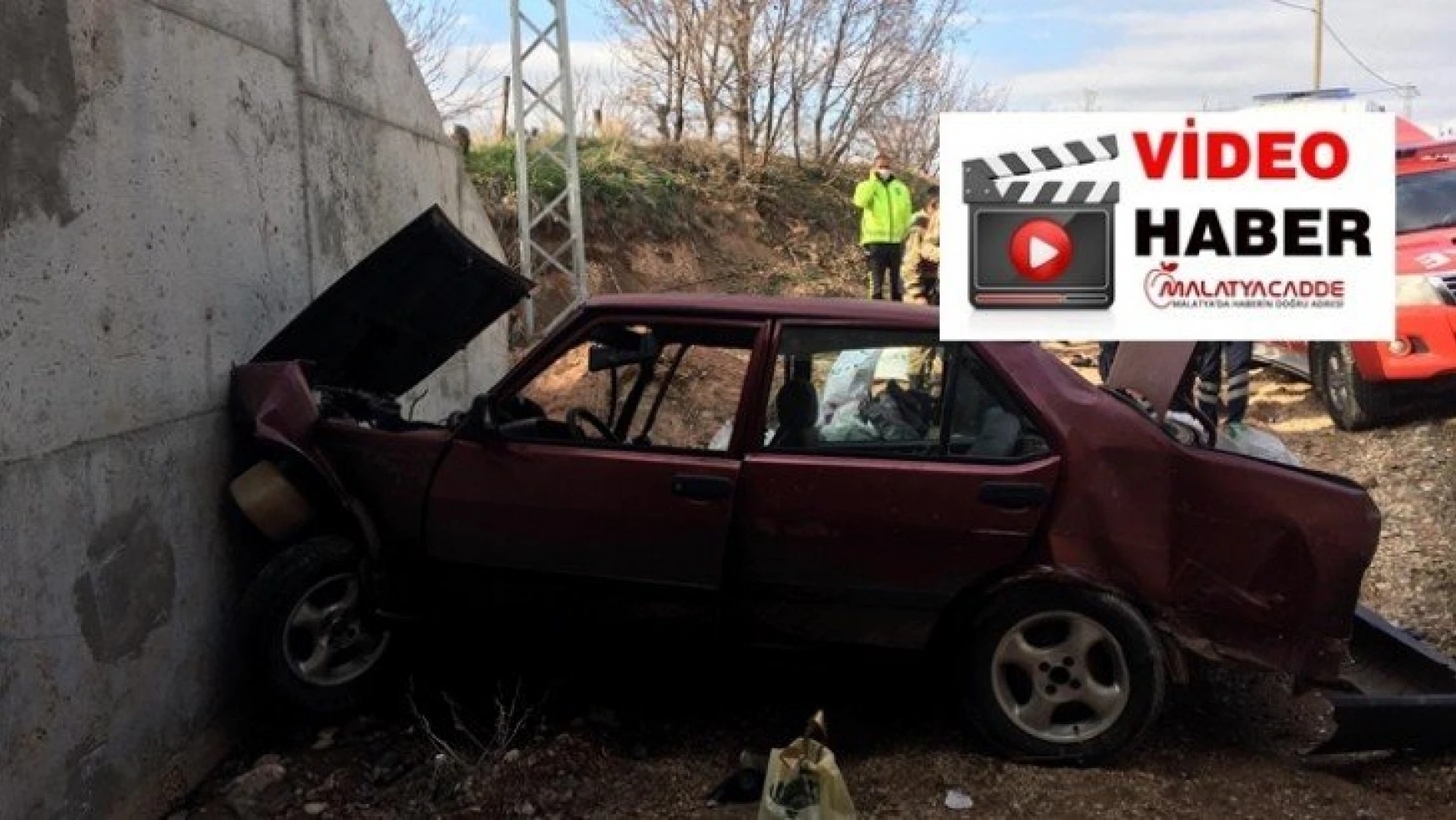 Hekimhan Yeşilpınar'da Trafik Kazası