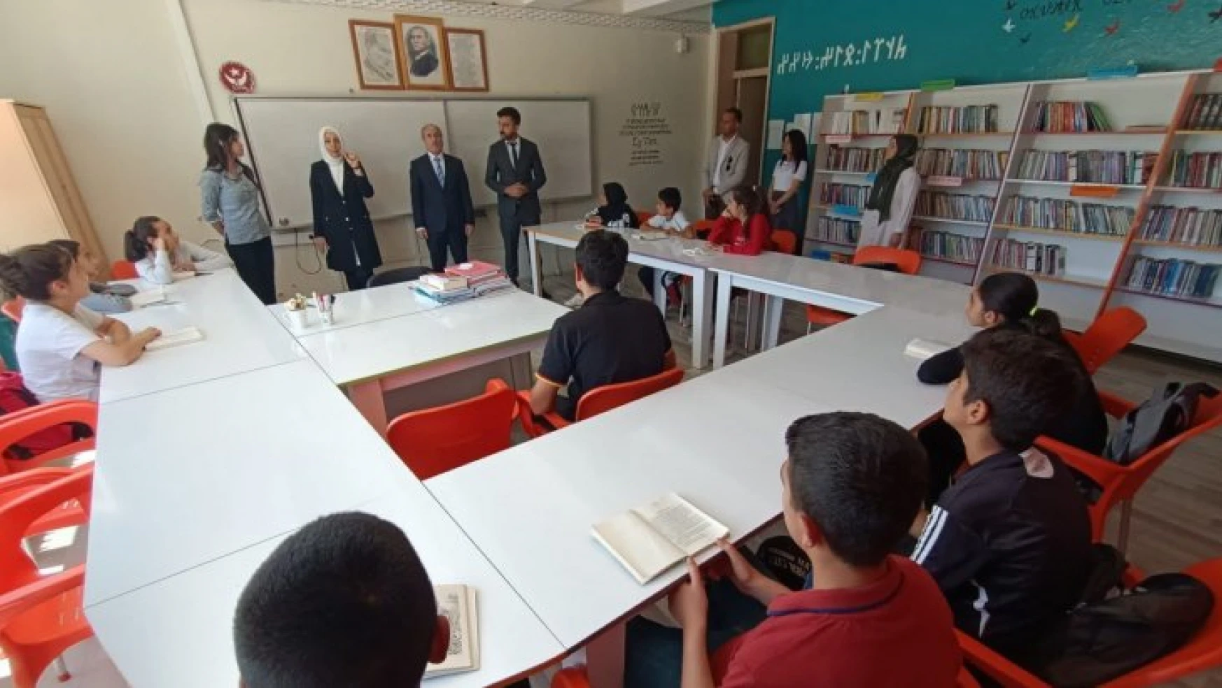 İl Milli Eğitim Müdürü  Özdemir Pütürge'ye ziyaret gerçekleştirdi