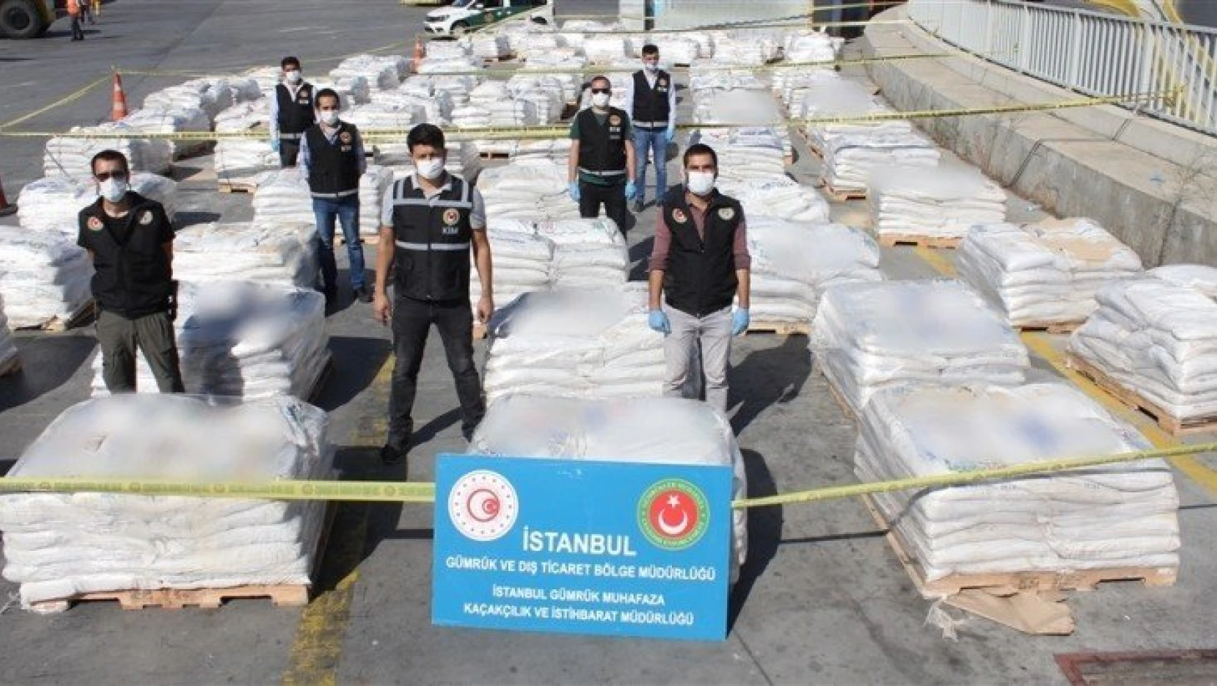 İstanbul Ambarlı Limanında Tarihi Uyuşturucu Operasyonu