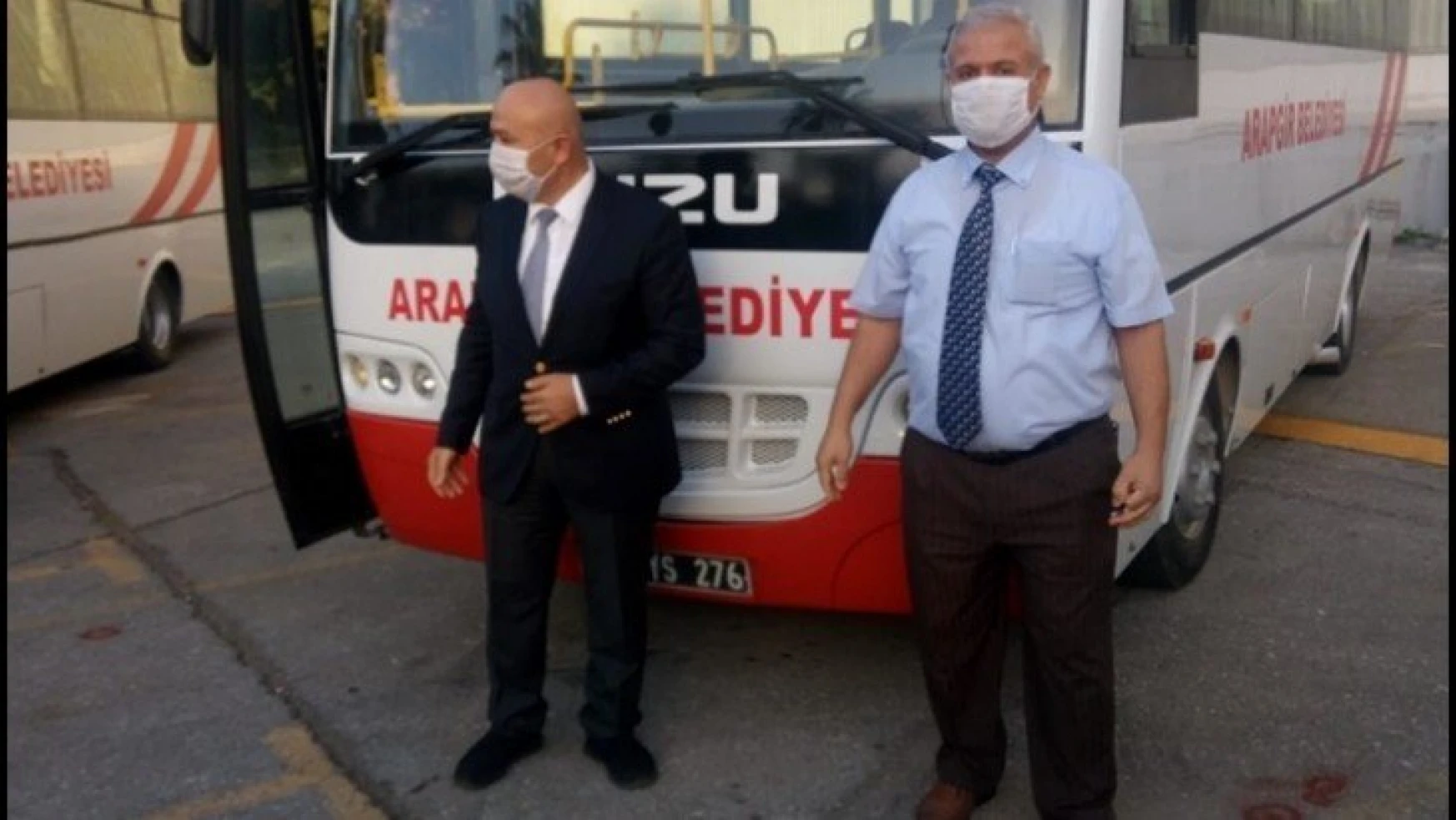 İzmir Büyükşehir'den Arapgir  Belediyesine Otobüs