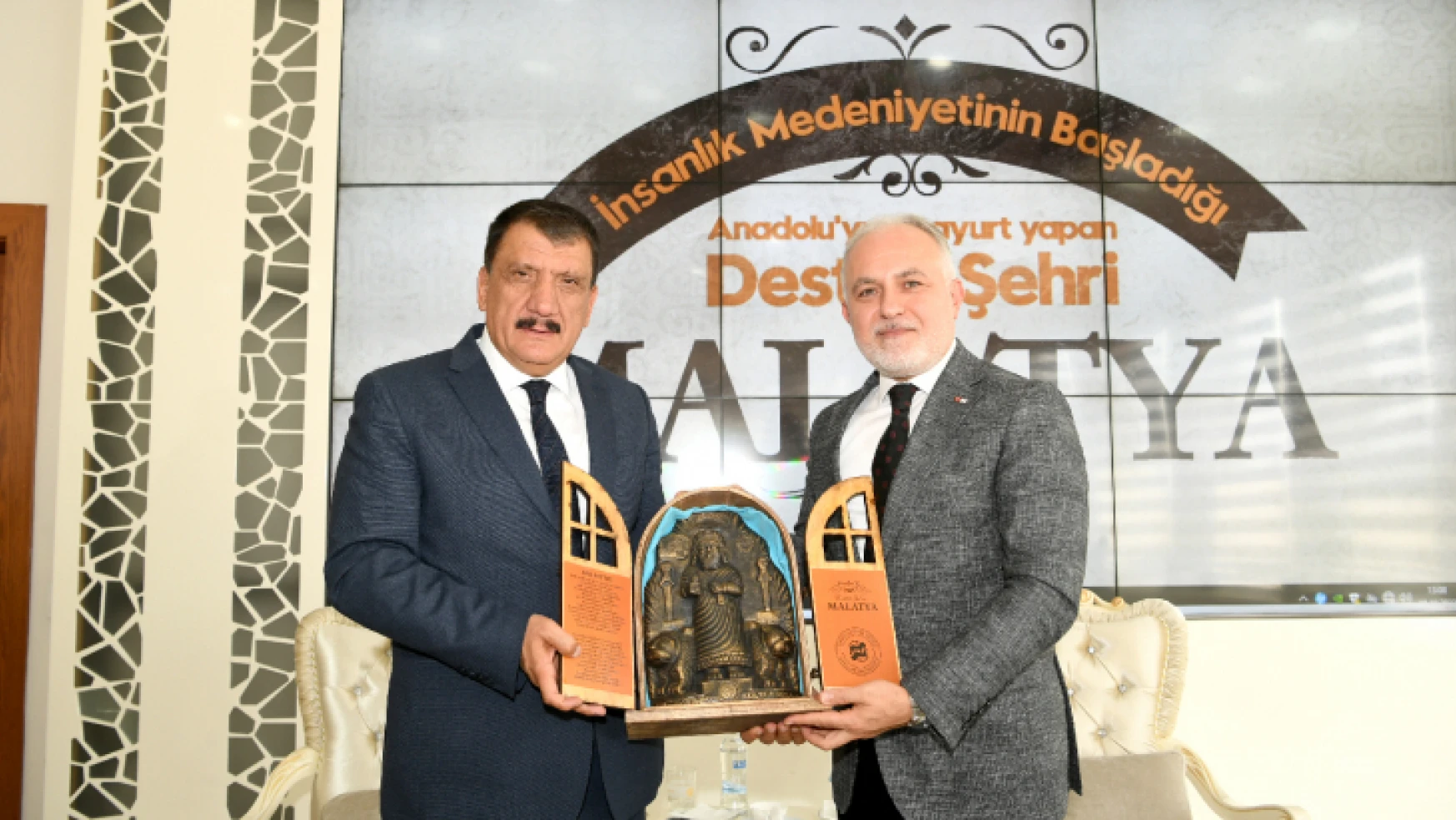 Kızılay Genel Başkanı Dr. Kınık'dan Başkan Gürkan'a ziyaret