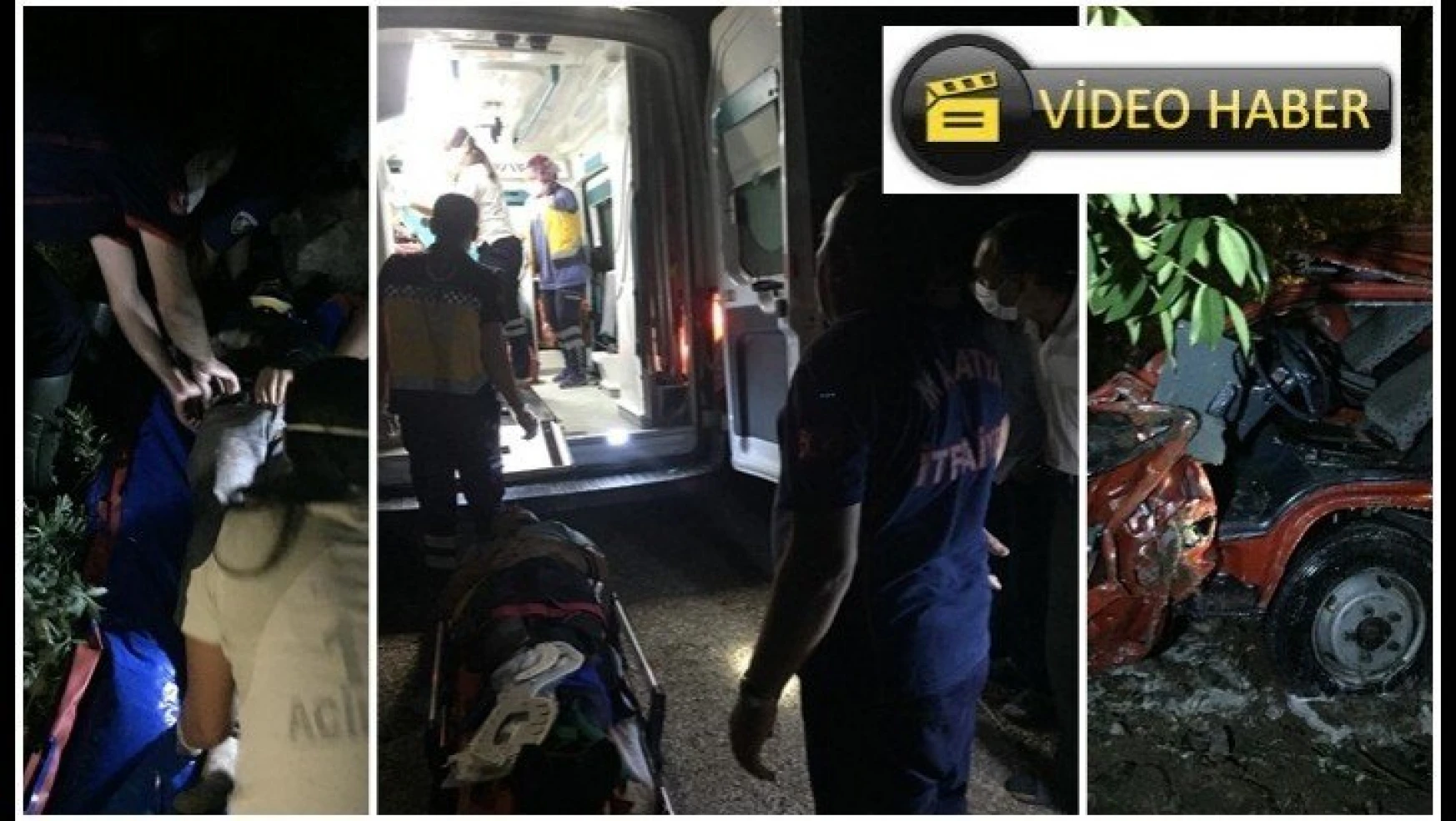 Kuluncak Sofular mahallesinde kaza: 3 yaralı