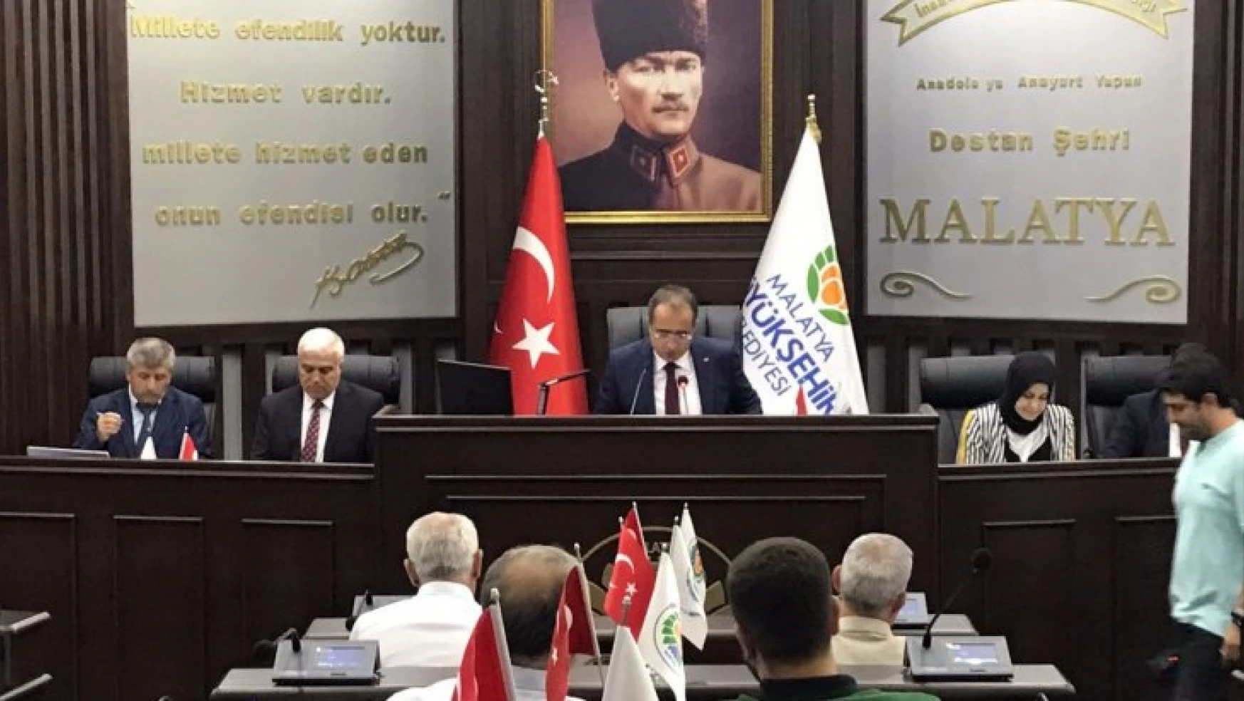 Malatya Büyükşehir Belediye Meclisi Temmuz ayı toplantıları sona erdi