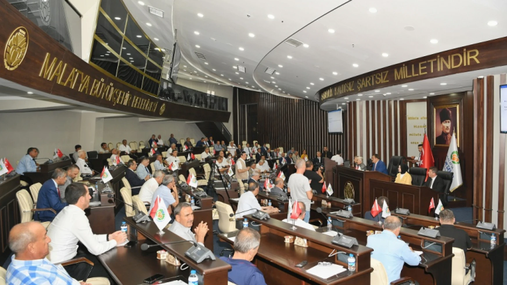 Malatya Büyükşehir Belediye Meclisi Ağustos ayı toplantısını gerçekleştirdi