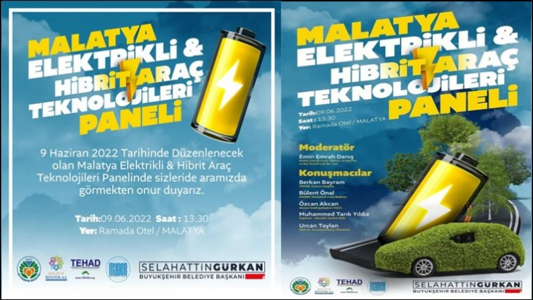 Malatya Büyükşehir Belediyesinden Elektrikli Ve Hibrid Araç Teknolojileri Paneli
