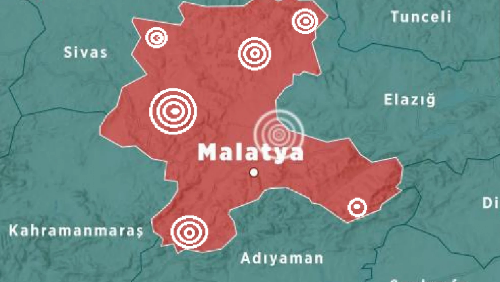 Malatya'da 4 bin 810 Deprem Meydana Geldi